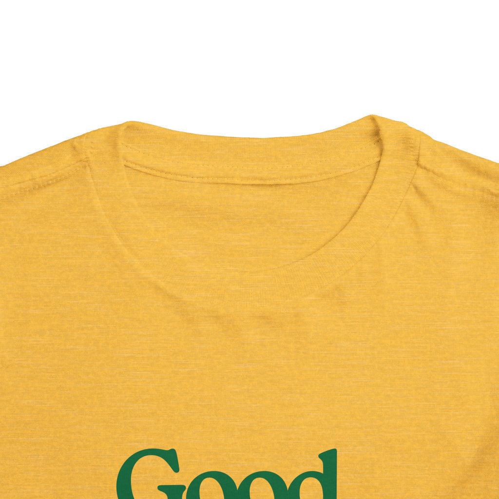 Good Vibes Toddler Tee — Cute Retro Sun Graphic Kids T‑Shirt