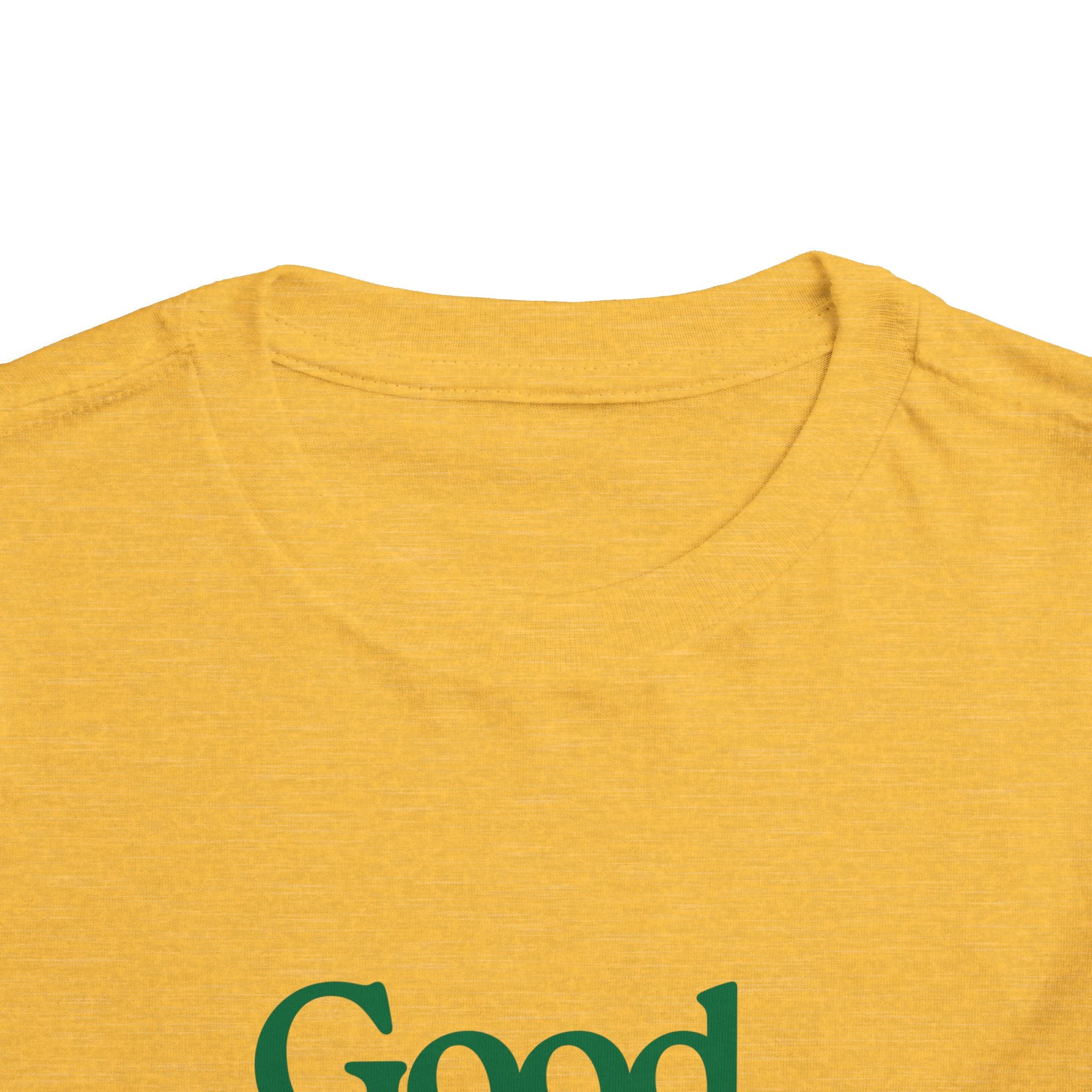 Good Vibes Toddler Tee — Cute Retro Sun Graphic Kids T‑Shirt