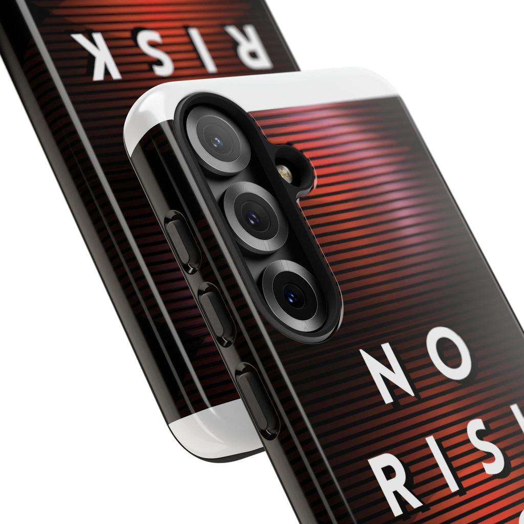 Phone Case — "No Risk No Story" Motivational Protective Case