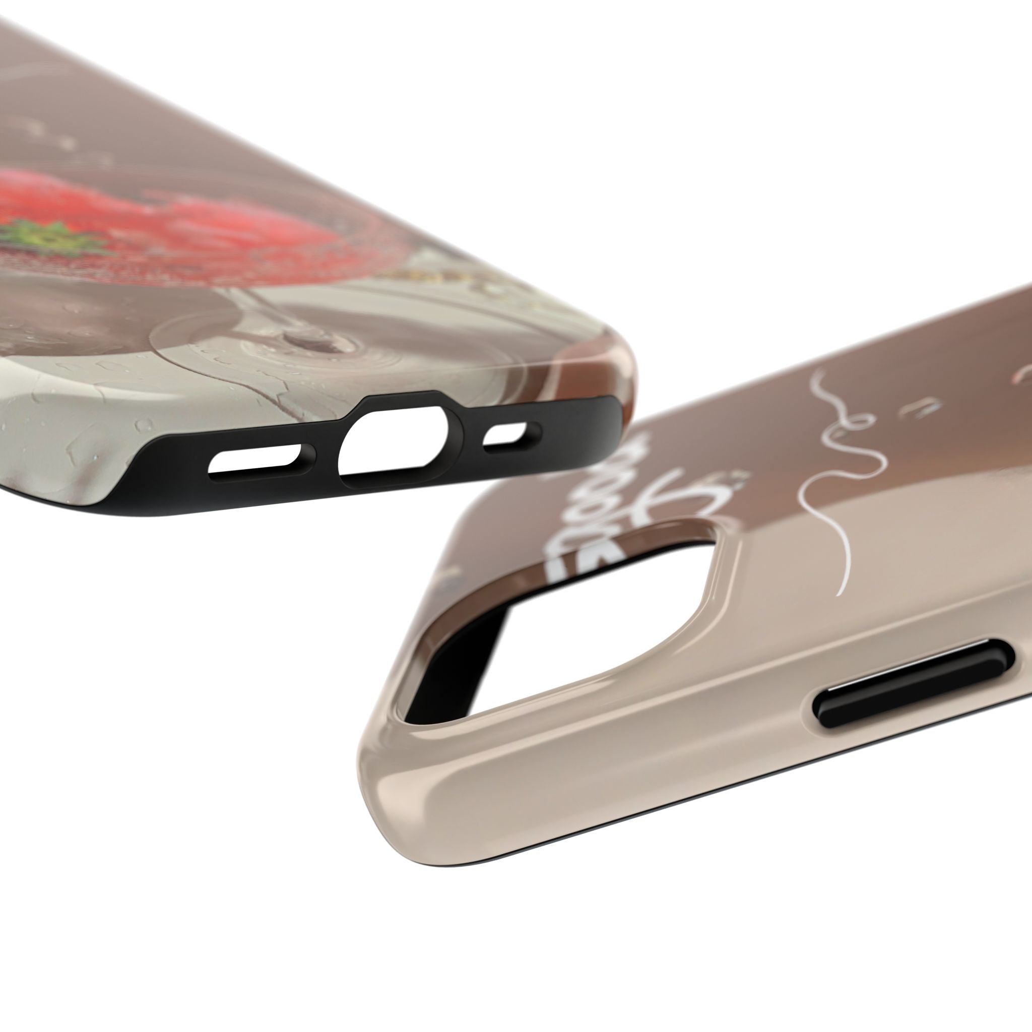 Good Vibes Phone Case — Retro Dessert Aesthetic Tough Phone Case