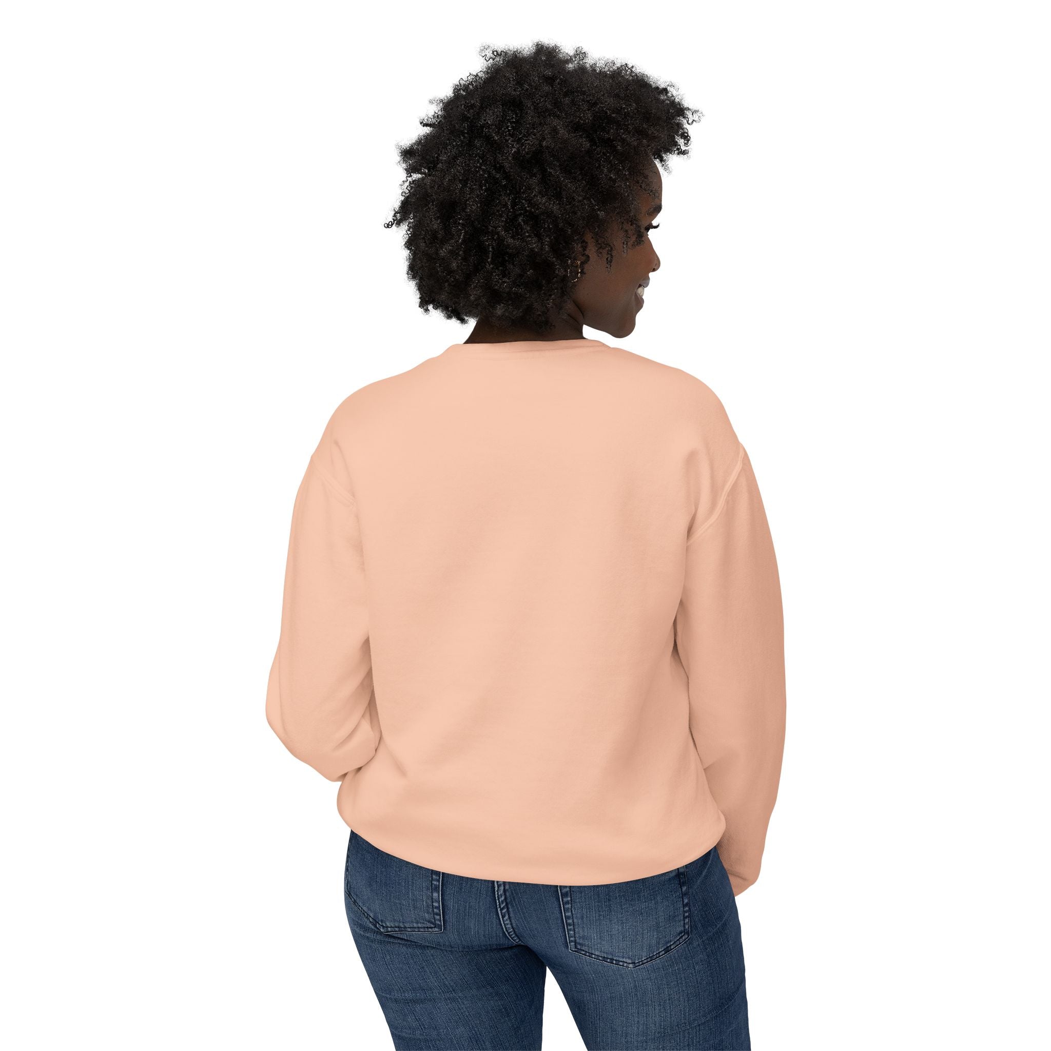 Dream Big Sweatshirt — Yellow Inspirational Crewneck