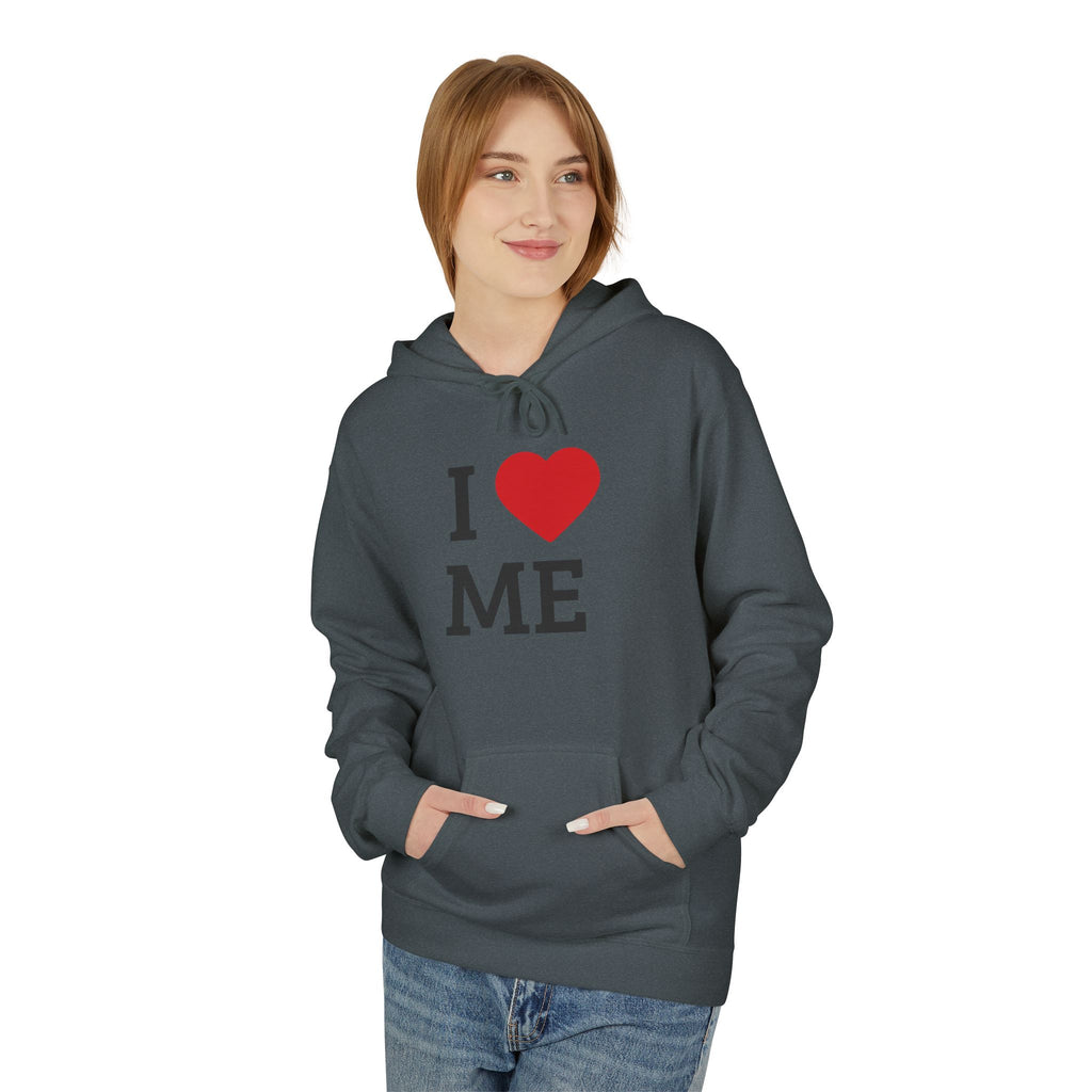 Unisex I  ME Hoodie — Self-Love Graphic Pullover