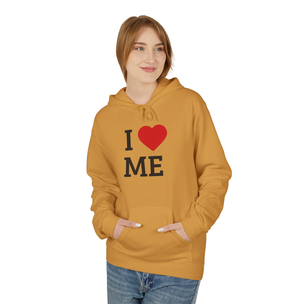 Unisex I  ME Hoodie — Self-Love Graphic Pullover