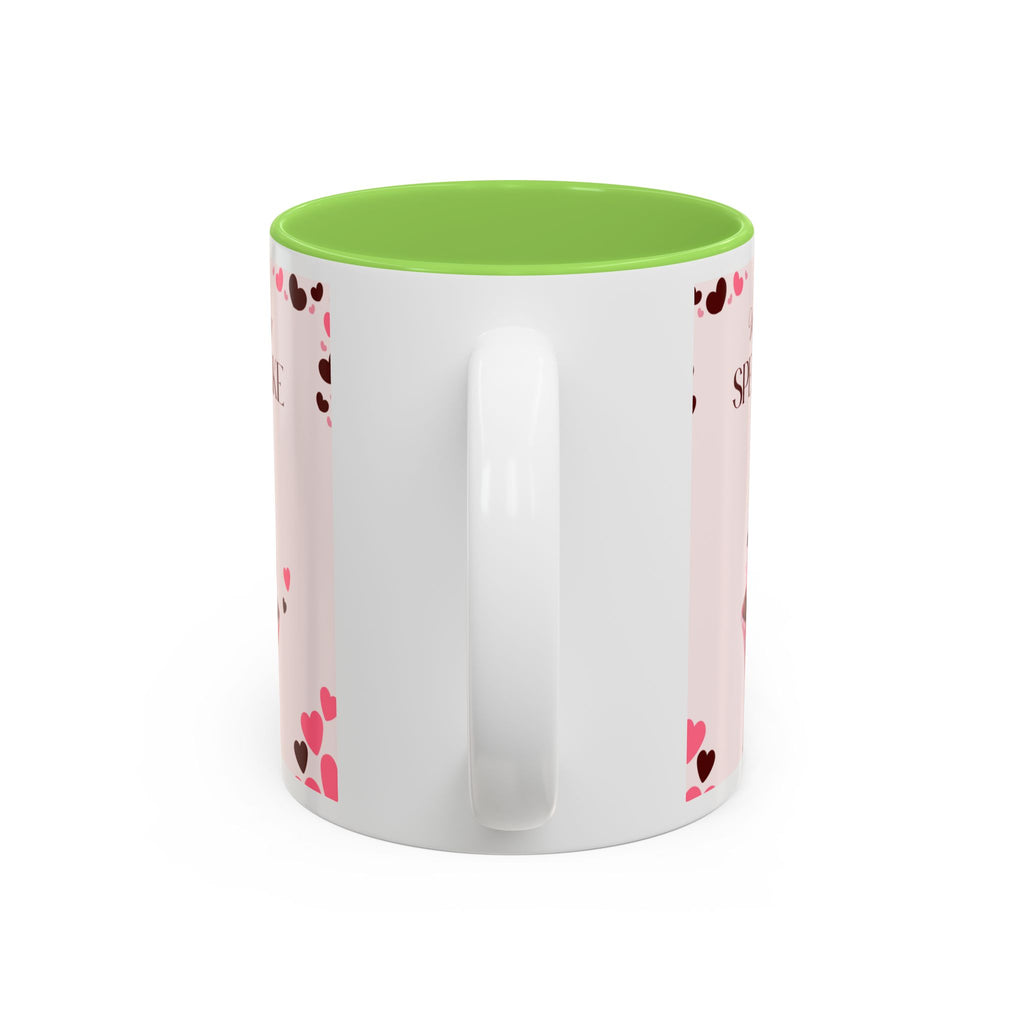 You’re My Sweetheart Cake Mug — Valentine’s Day Pink Cup with Cupcake & Hearts (11oz/15oz)