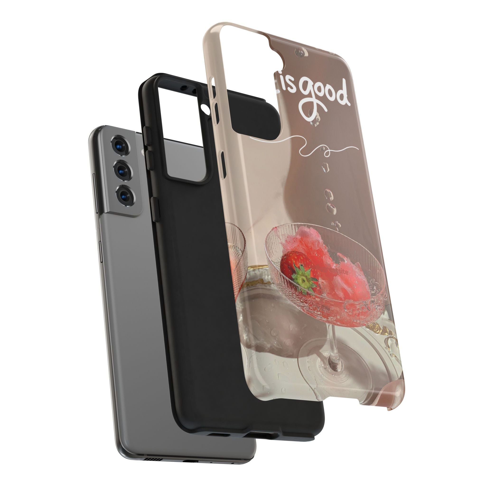 Good Vibes Phone Case — Retro Dessert Aesthetic Tough Phone Case
