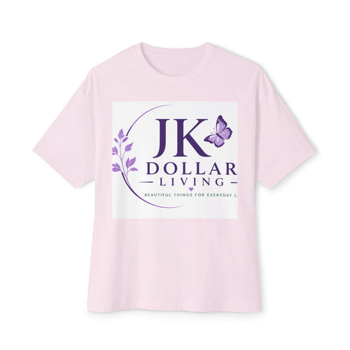 JK Dollar Living Logo Tee — Inspirational Butterfly Graphic T-Shirt