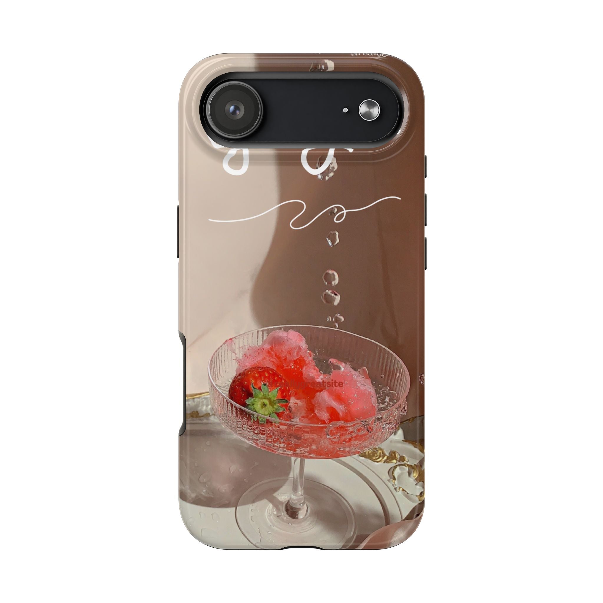 Good Vibes Phone Case — Retro Dessert Aesthetic Tough Phone Case