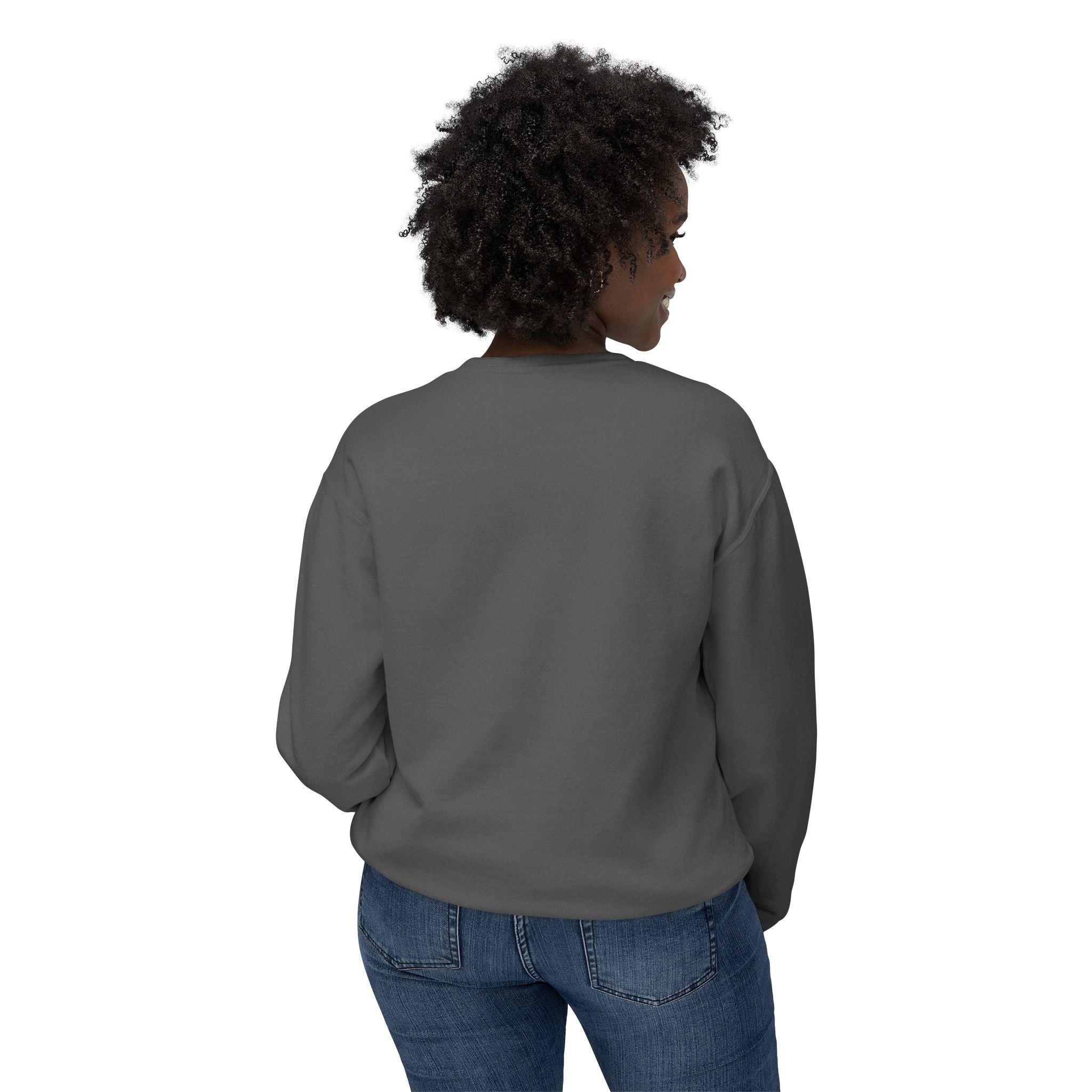 Dream Big Sweatshirt — Yellow Inspirational Crewneck