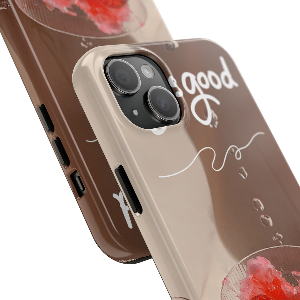 Good Vibes Phone Case — Retro Dessert Aesthetic Tough Phone Case