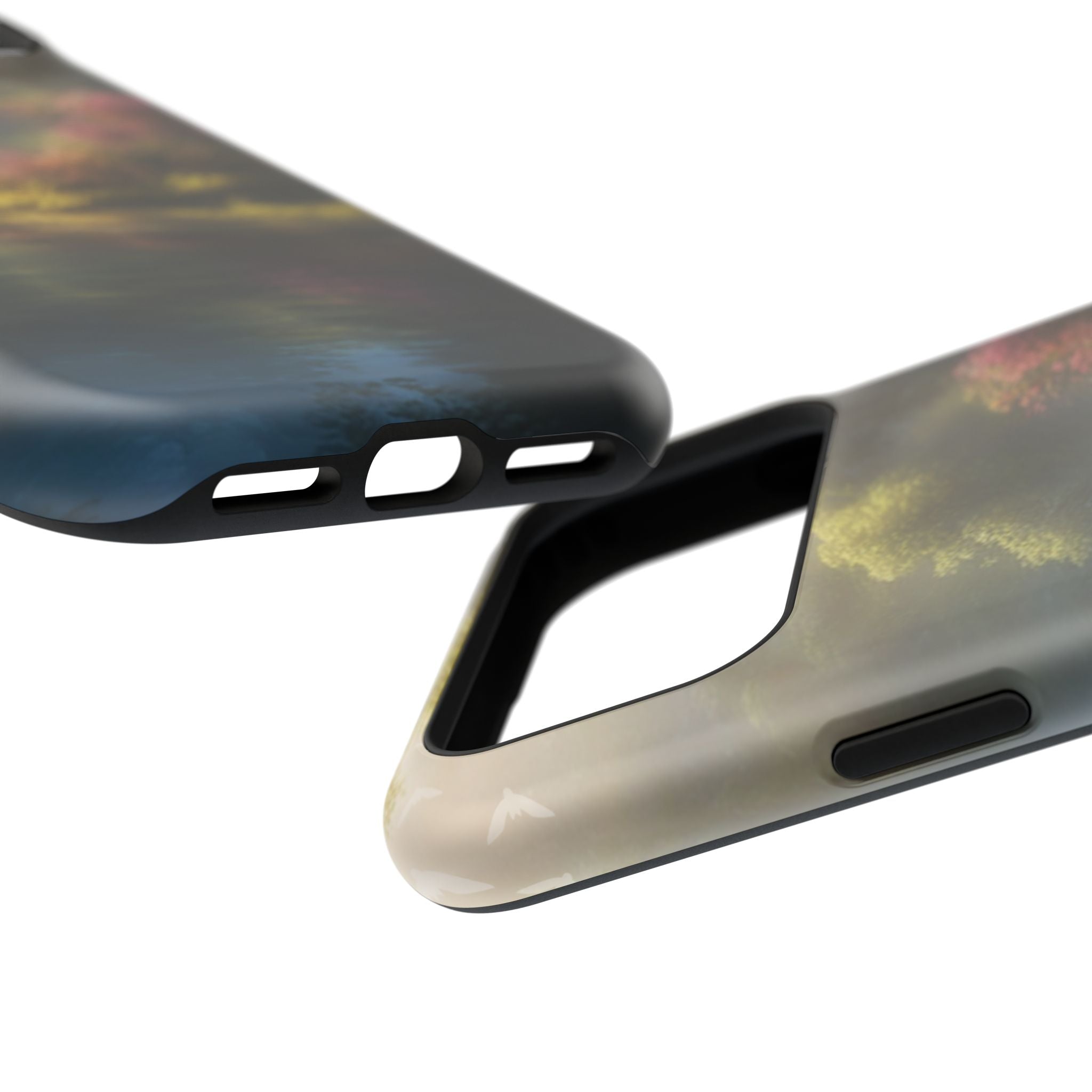 Phone Case — Serene Lakeside Landscape Impact-Resistant Case