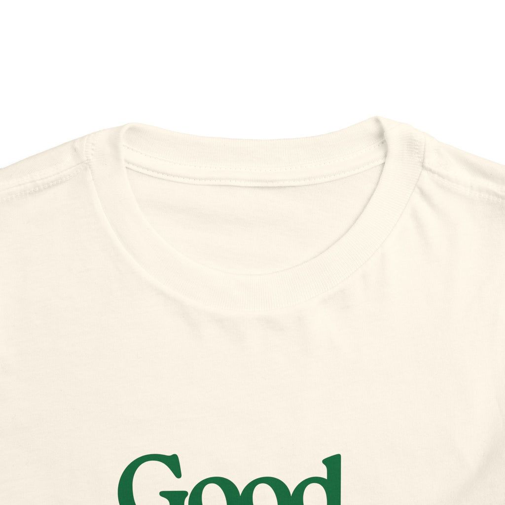 Good Vibes Toddler Tee — Cute Retro Sun Graphic Kids T‑Shirt