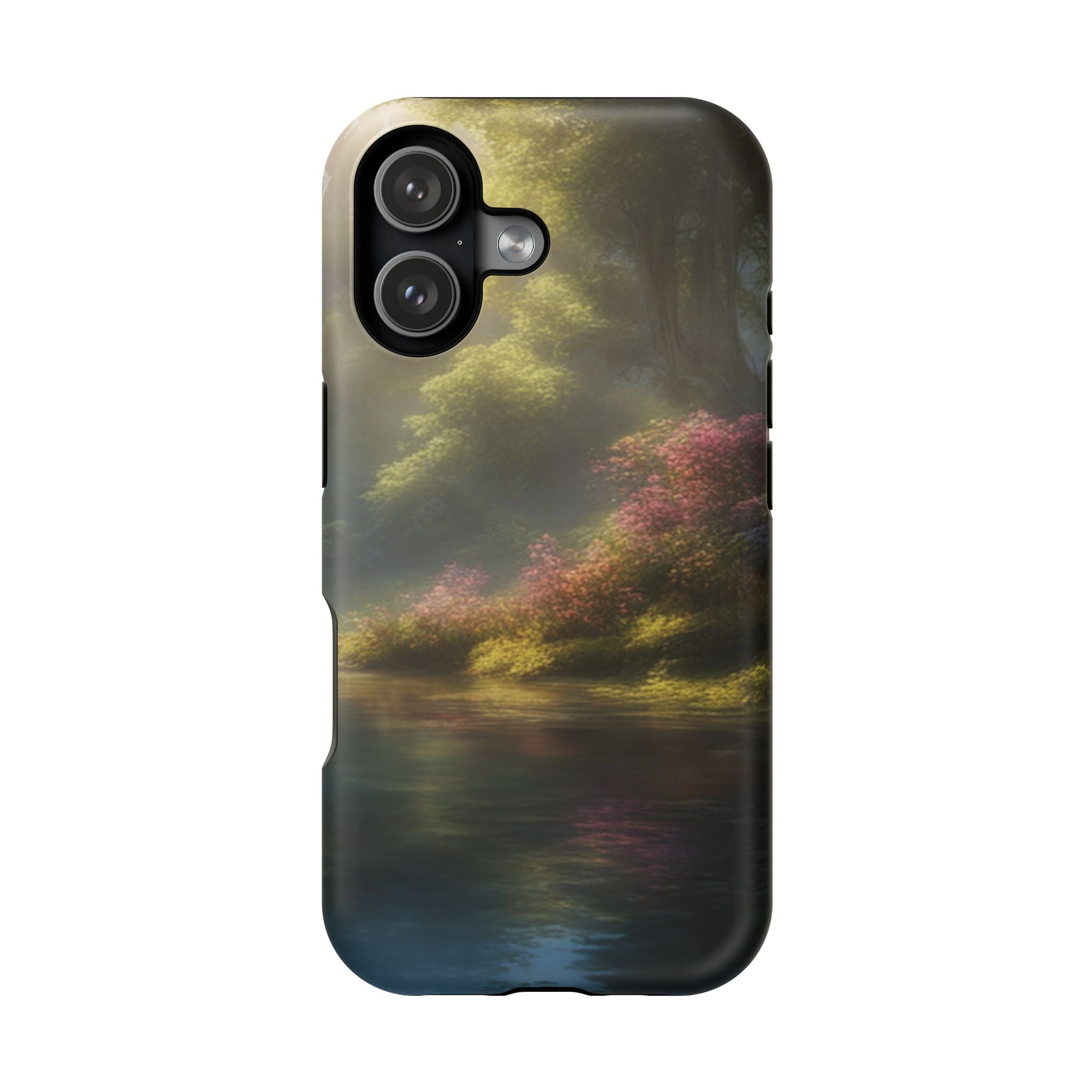 Phone Case — Serene Lakeside Landscape Impact-Resistant Case