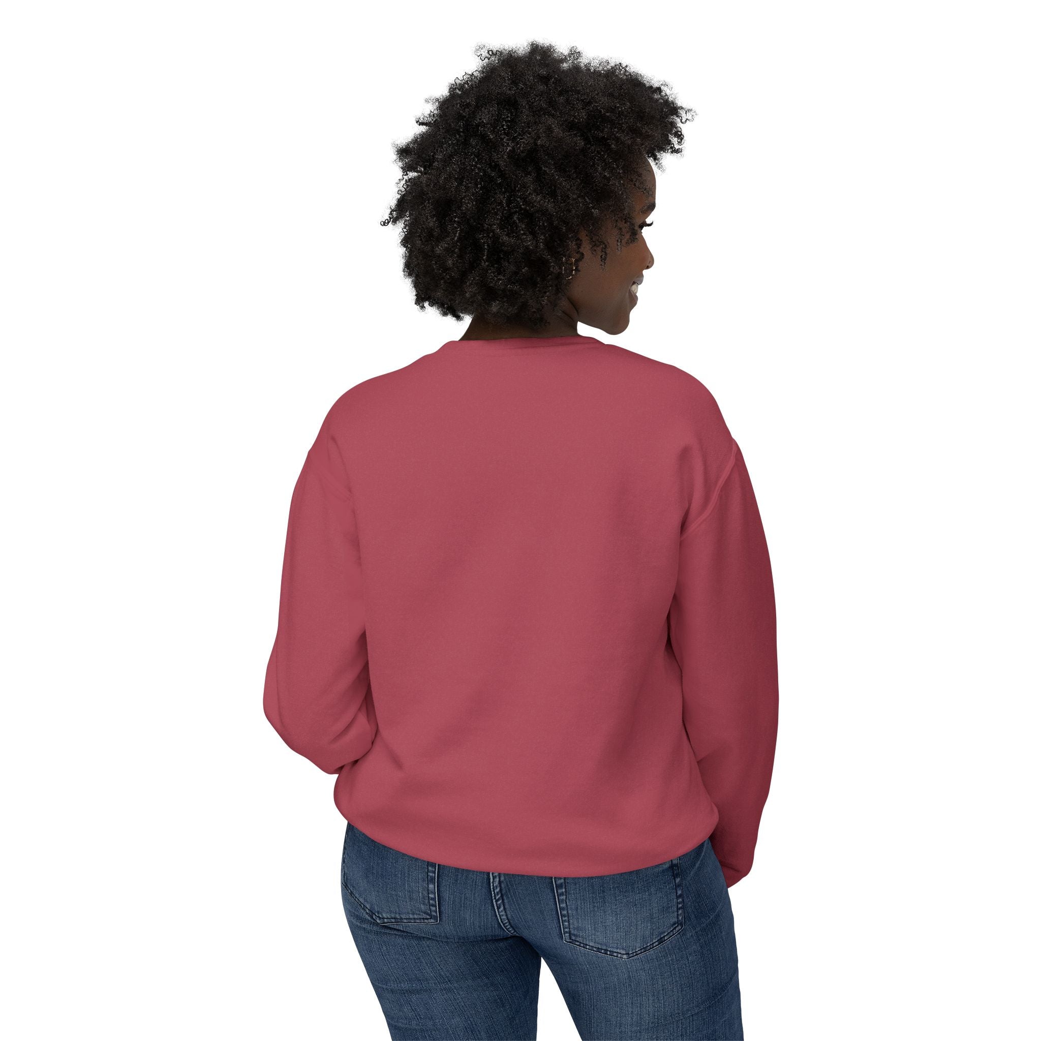 Dream Big Sweatshirt — Yellow Inspirational Crewneck