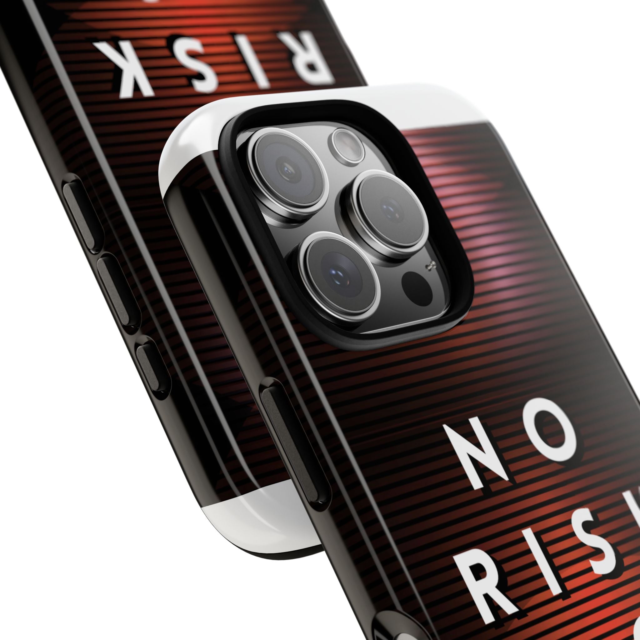 Phone Case — "No Risk No Story" Motivational Protective Case