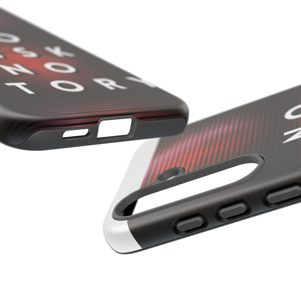 Phone Case — "No Risk No Story" Motivational Protective Case