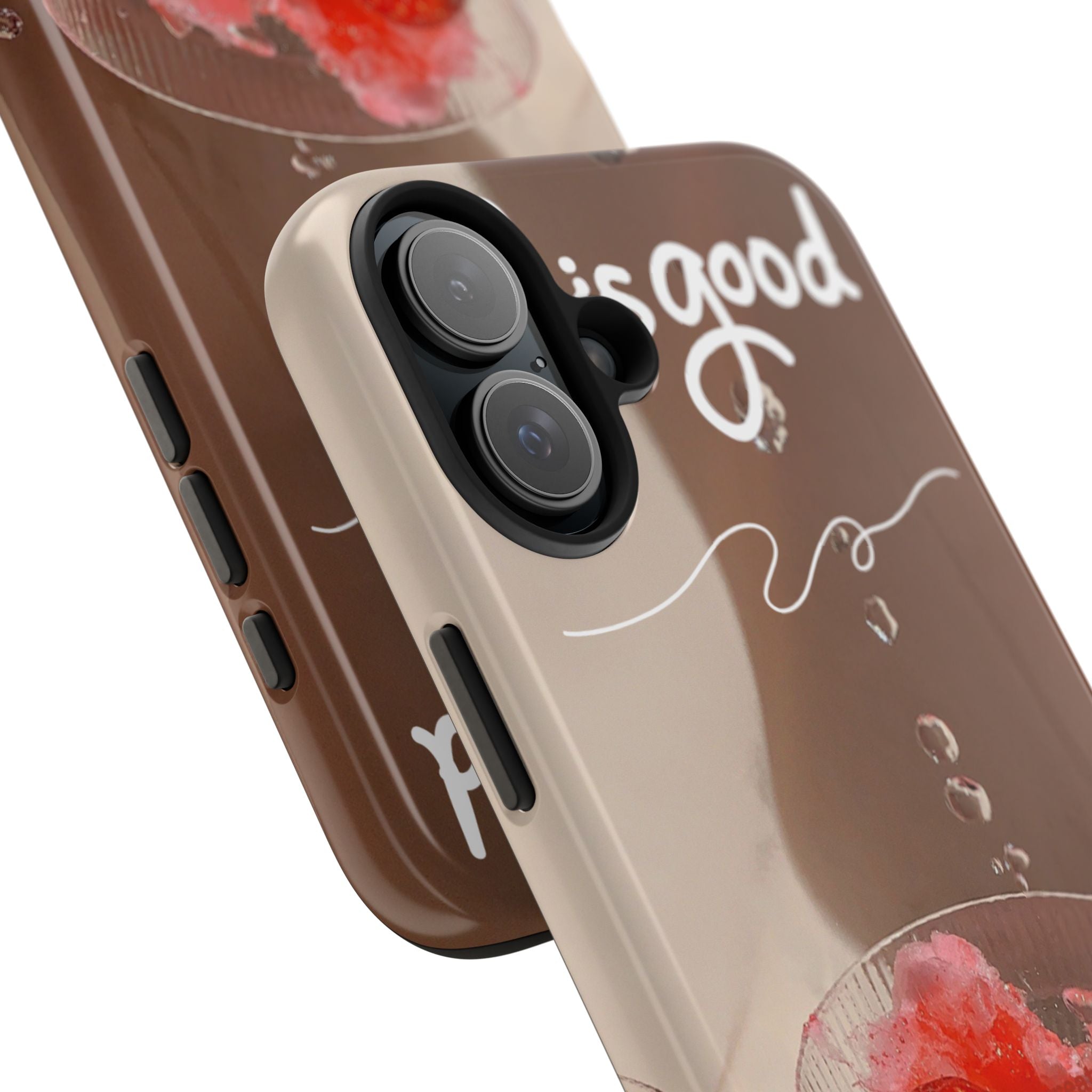 Good Vibes Phone Case — Retro Dessert Aesthetic Tough Phone Case