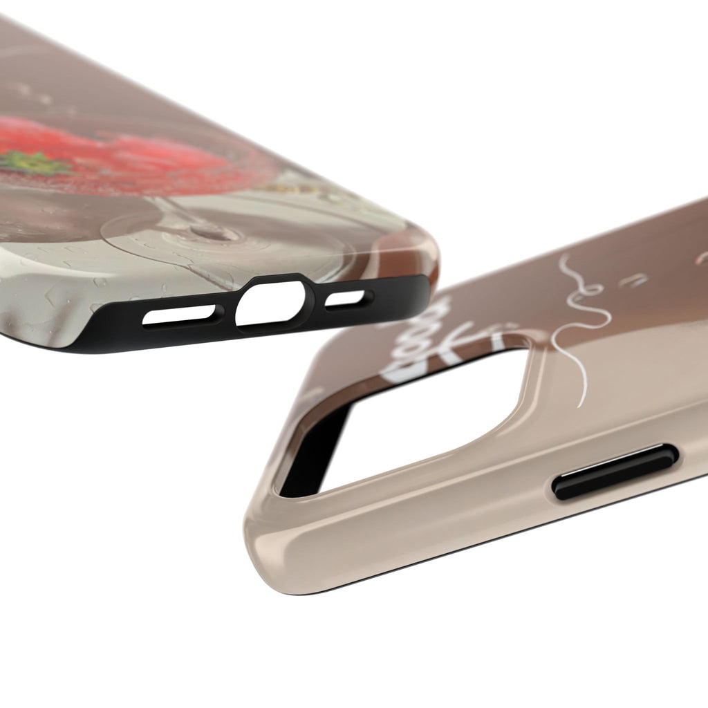 Good Vibes Phone Case — Retro Dessert Aesthetic Tough Phone Case
