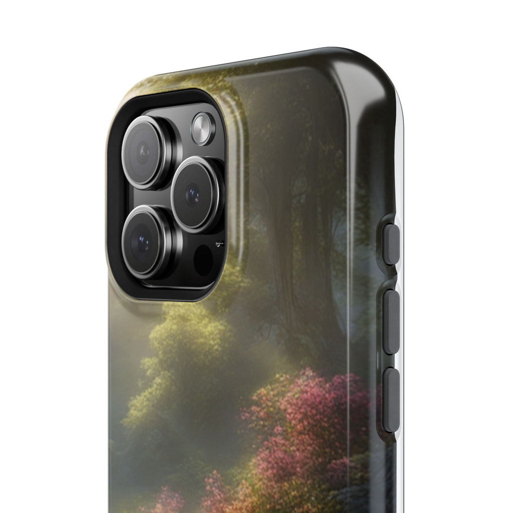 Phone Case — Serene Lakeside Landscape Impact-Resistant Case
