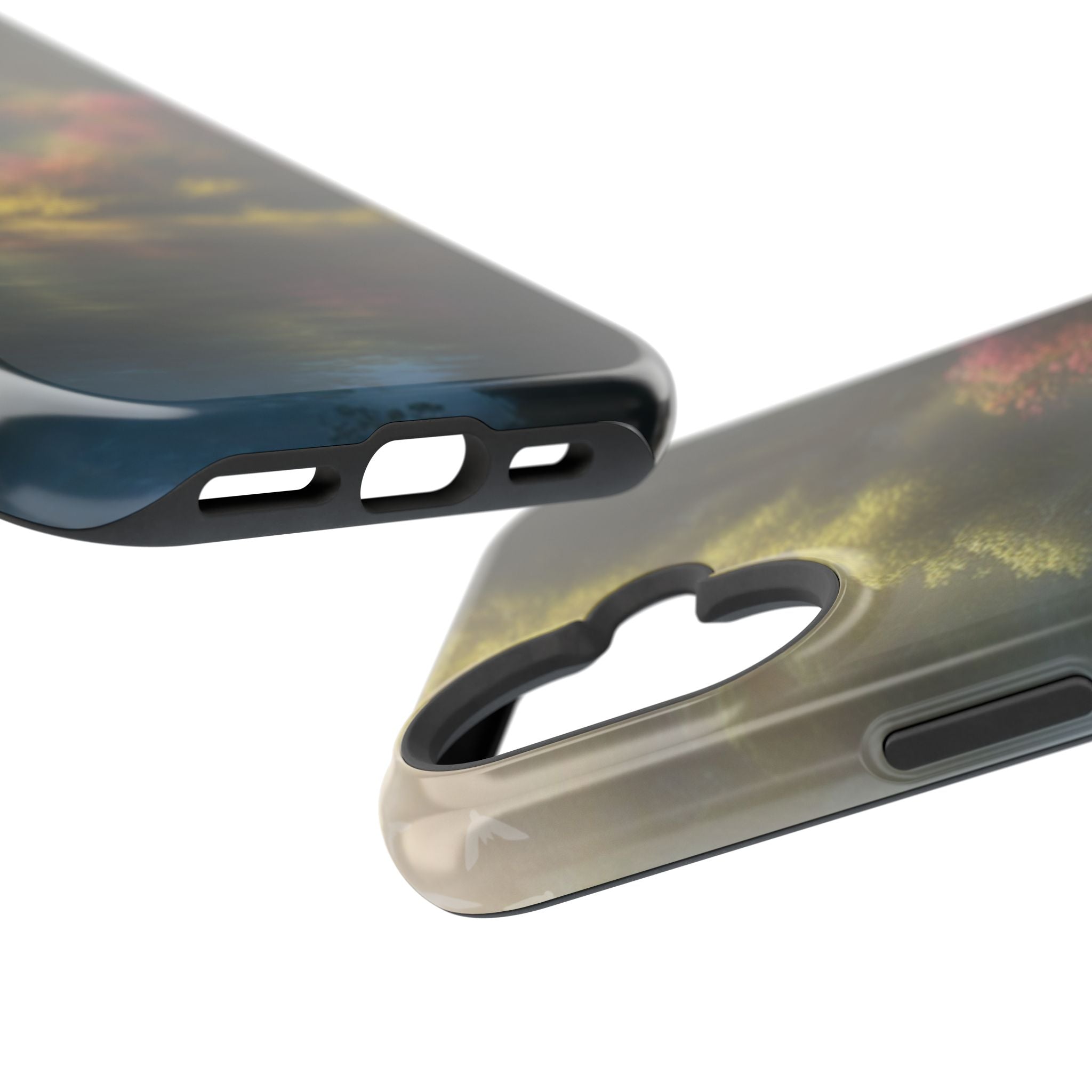 Phone Case — Serene Lakeside Landscape Impact-Resistant Case