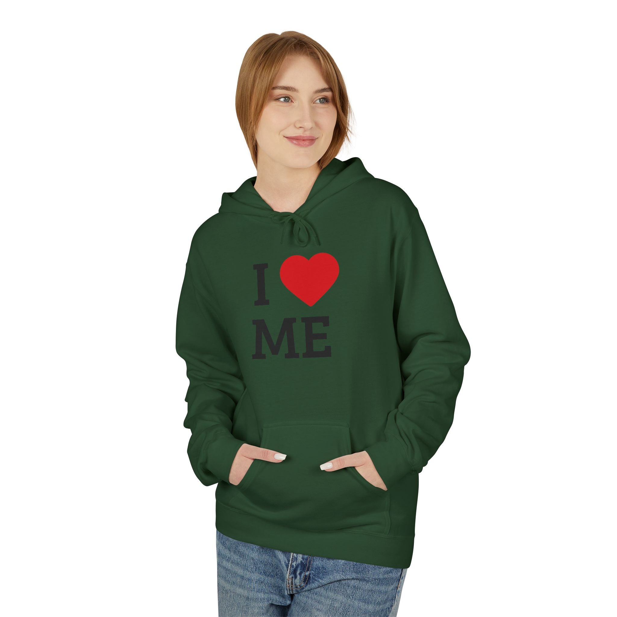 Unisex I  ME Hoodie — Self-Love Graphic Pullover