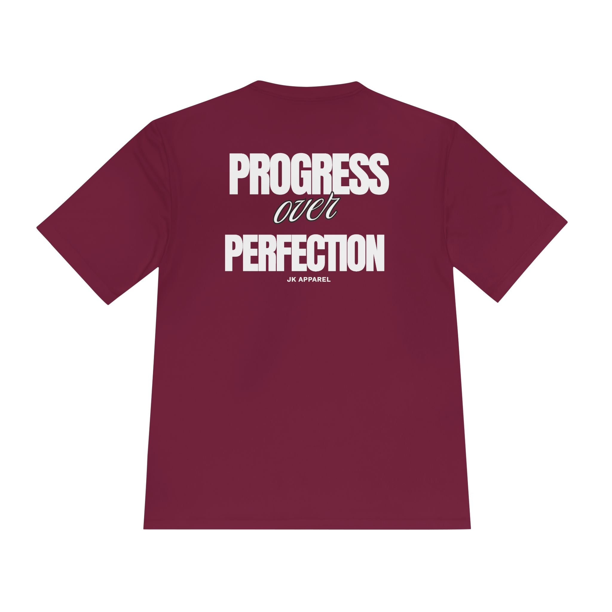 Progress Over Perfection Moisture-Wicking Tee