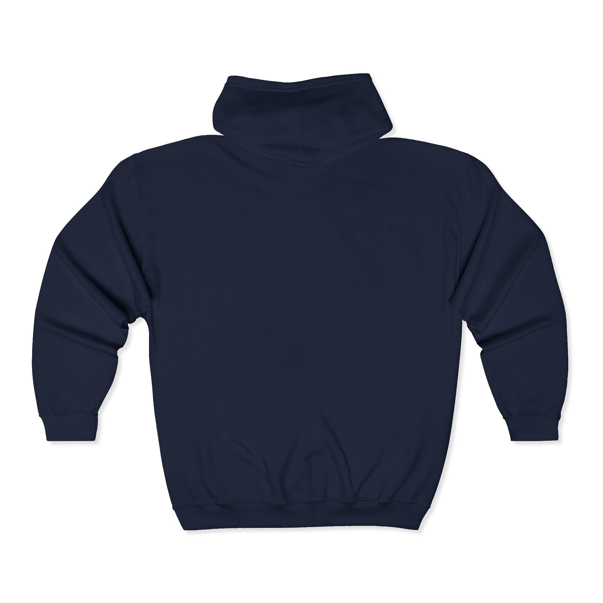 Unisex I  Me Full-Zip Hoodie — Self-Love Heart Zip-Up Sweatshirt