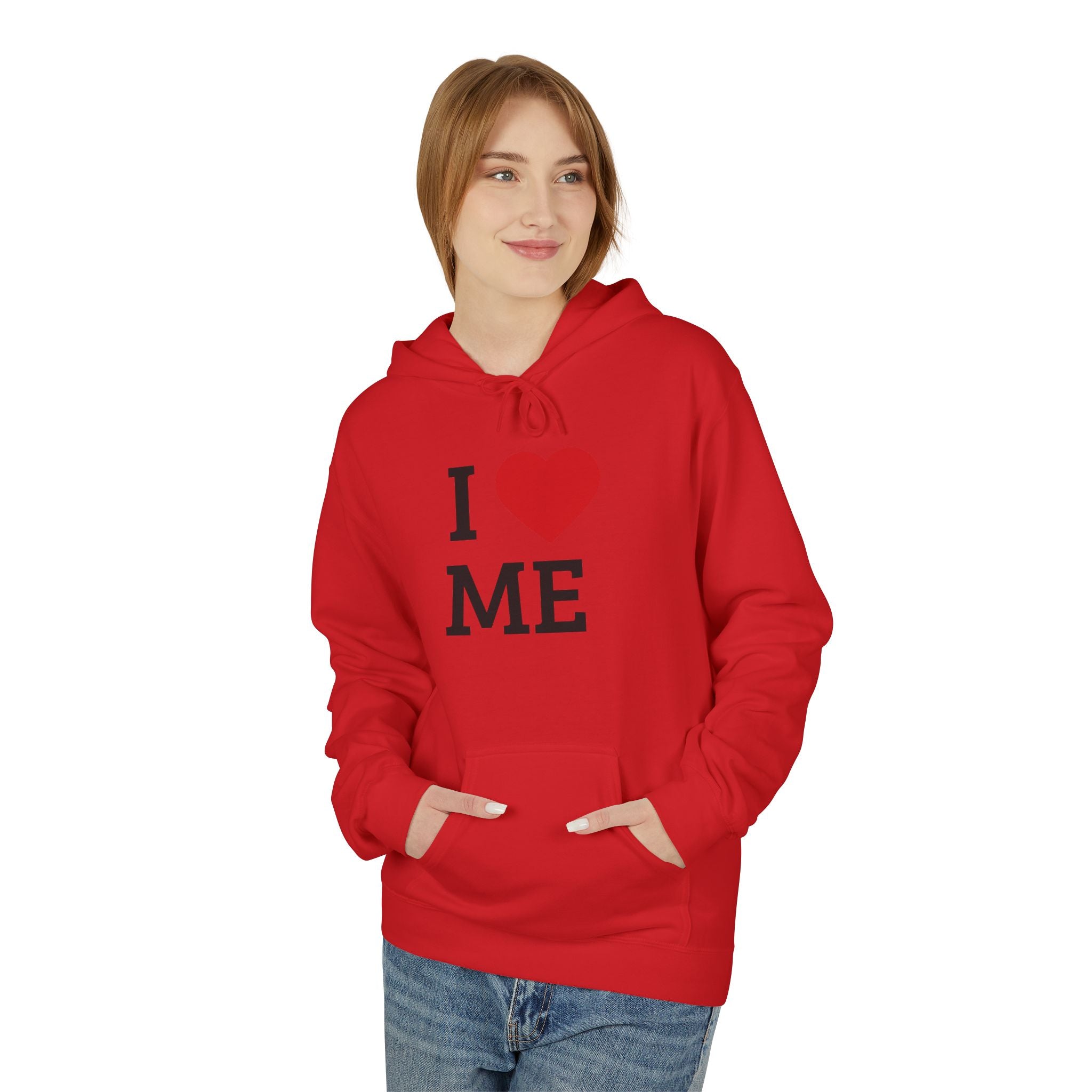 Unisex I  ME Hoodie — Self-Love Graphic Pullover