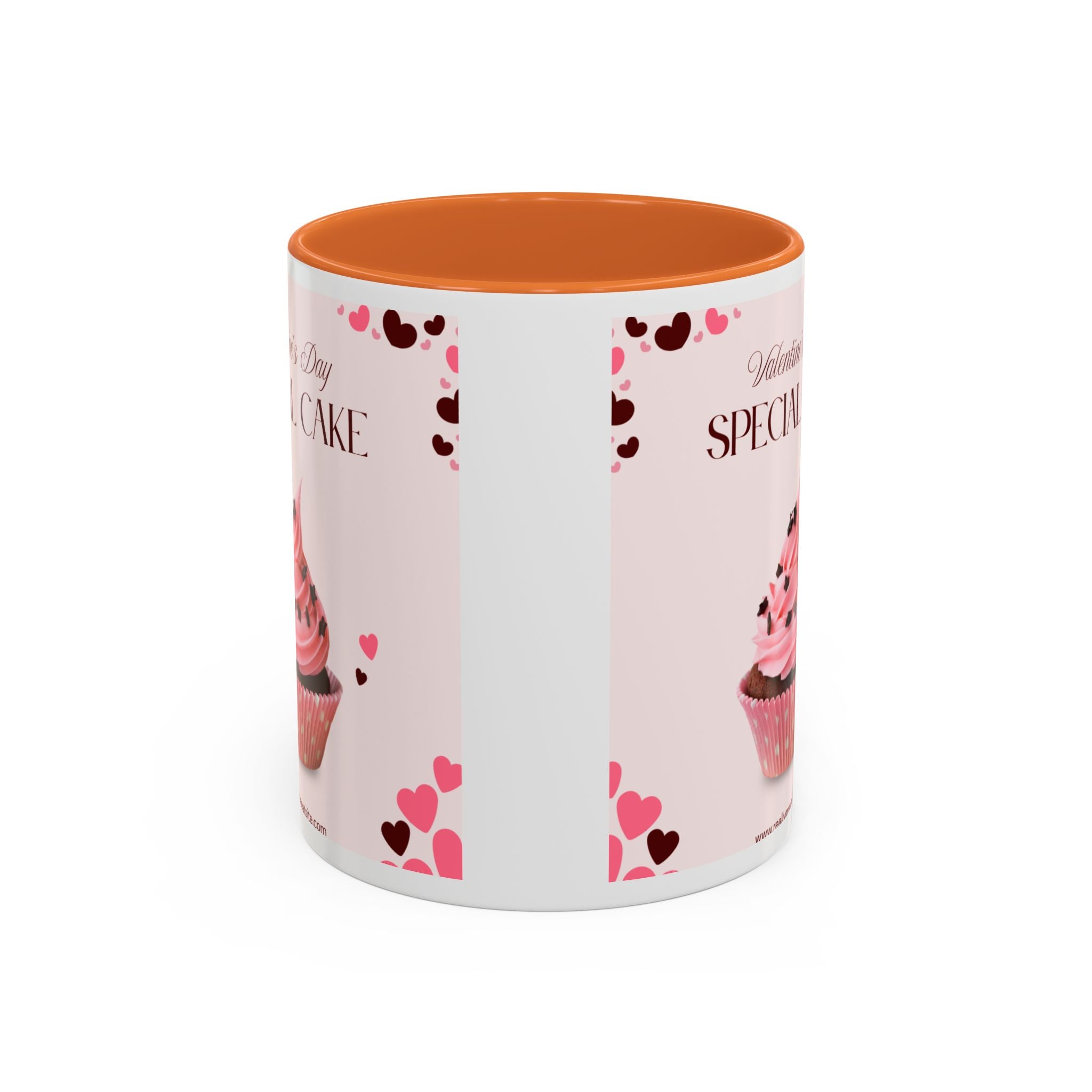 You’re My Sweetheart Cake Mug — Valentine’s Day Pink Cup with Cupcake & Hearts (11oz/15oz)