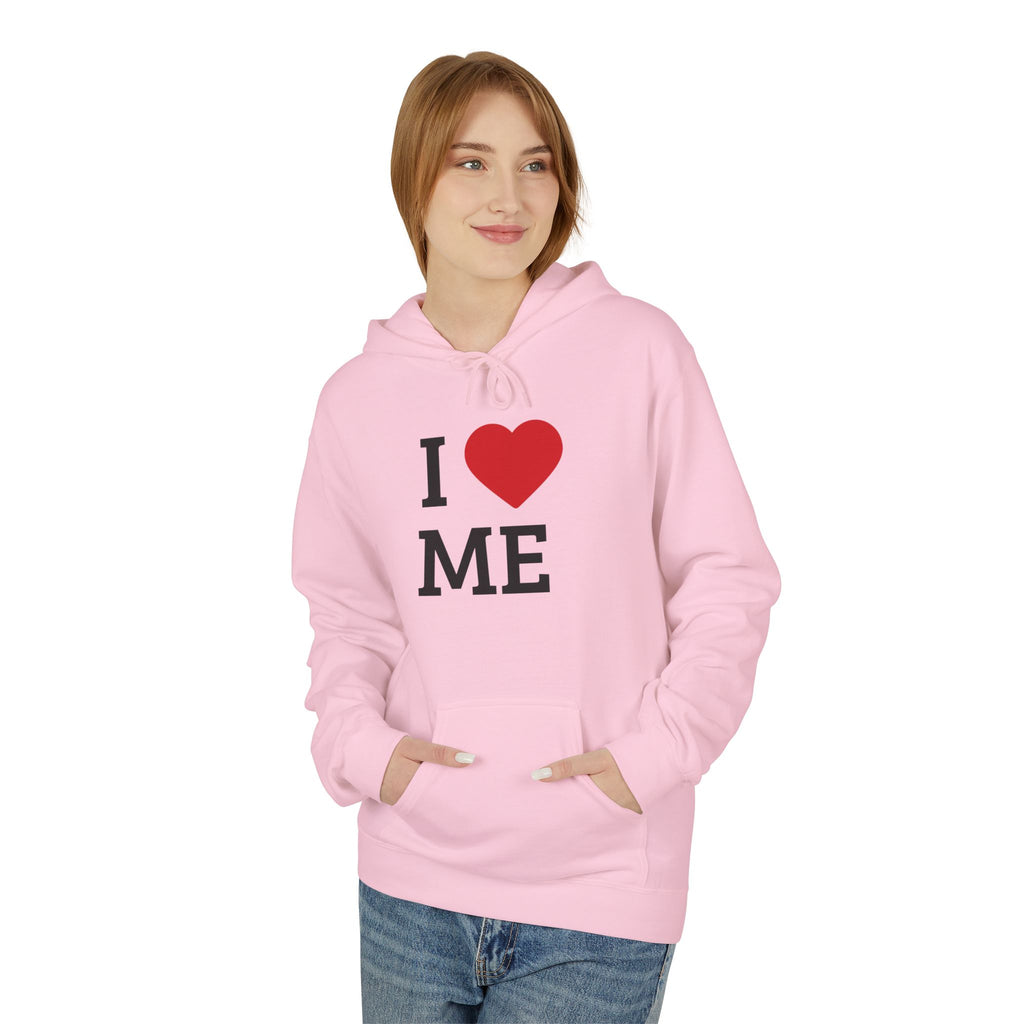 Unisex I  ME Hoodie — Self-Love Graphic Pullover