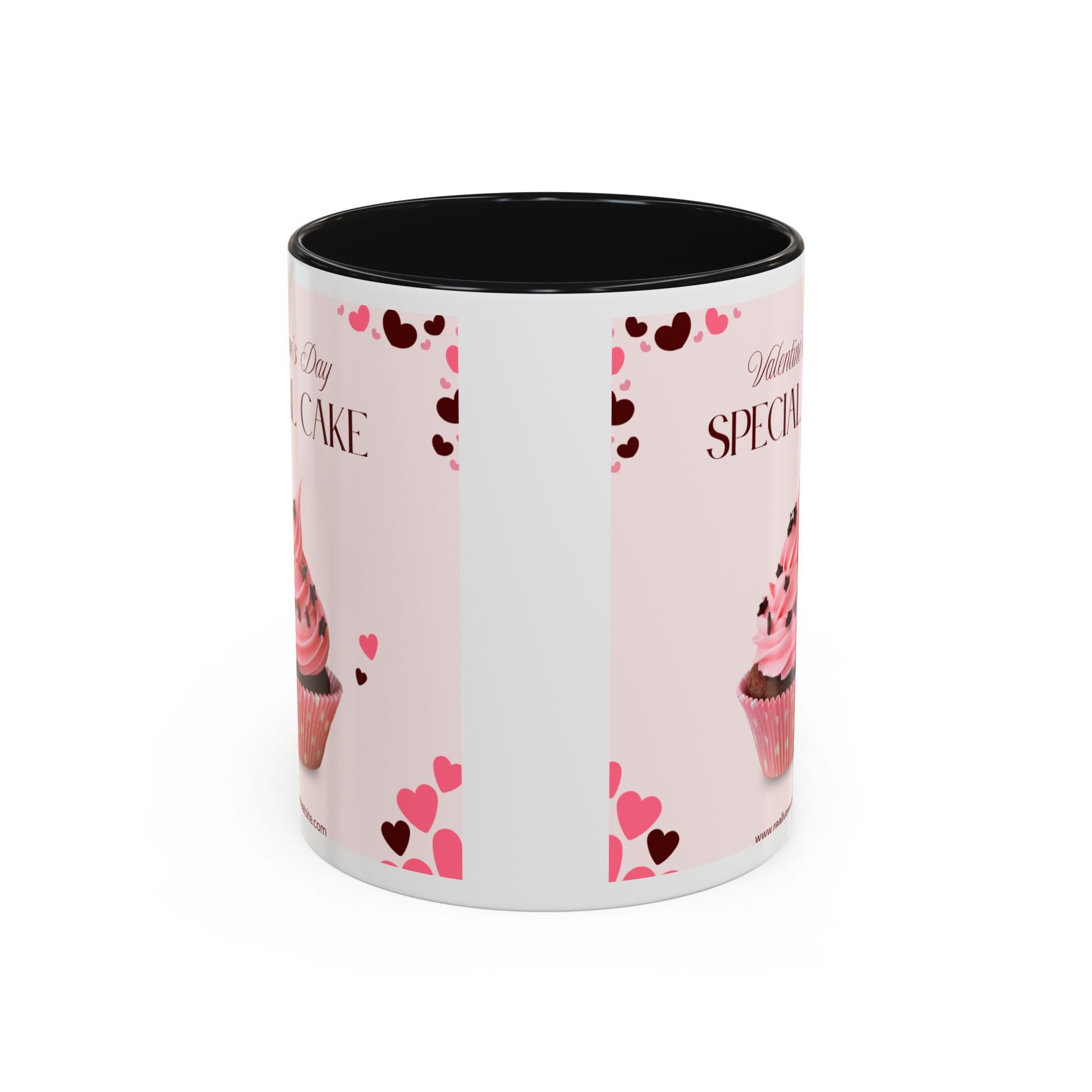 You’re My Sweetheart Cake Mug — Valentine’s Day Pink Cup with Cupcake & Hearts (11oz/15oz)