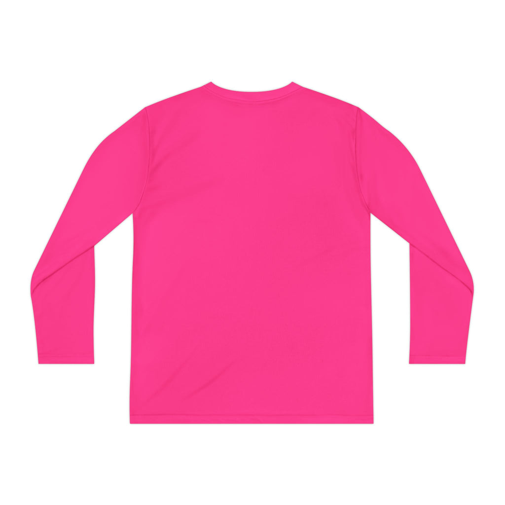 Youth Long Sleeve Tee — "Slow & Easy" Blue Turtle Surf Club Graphic