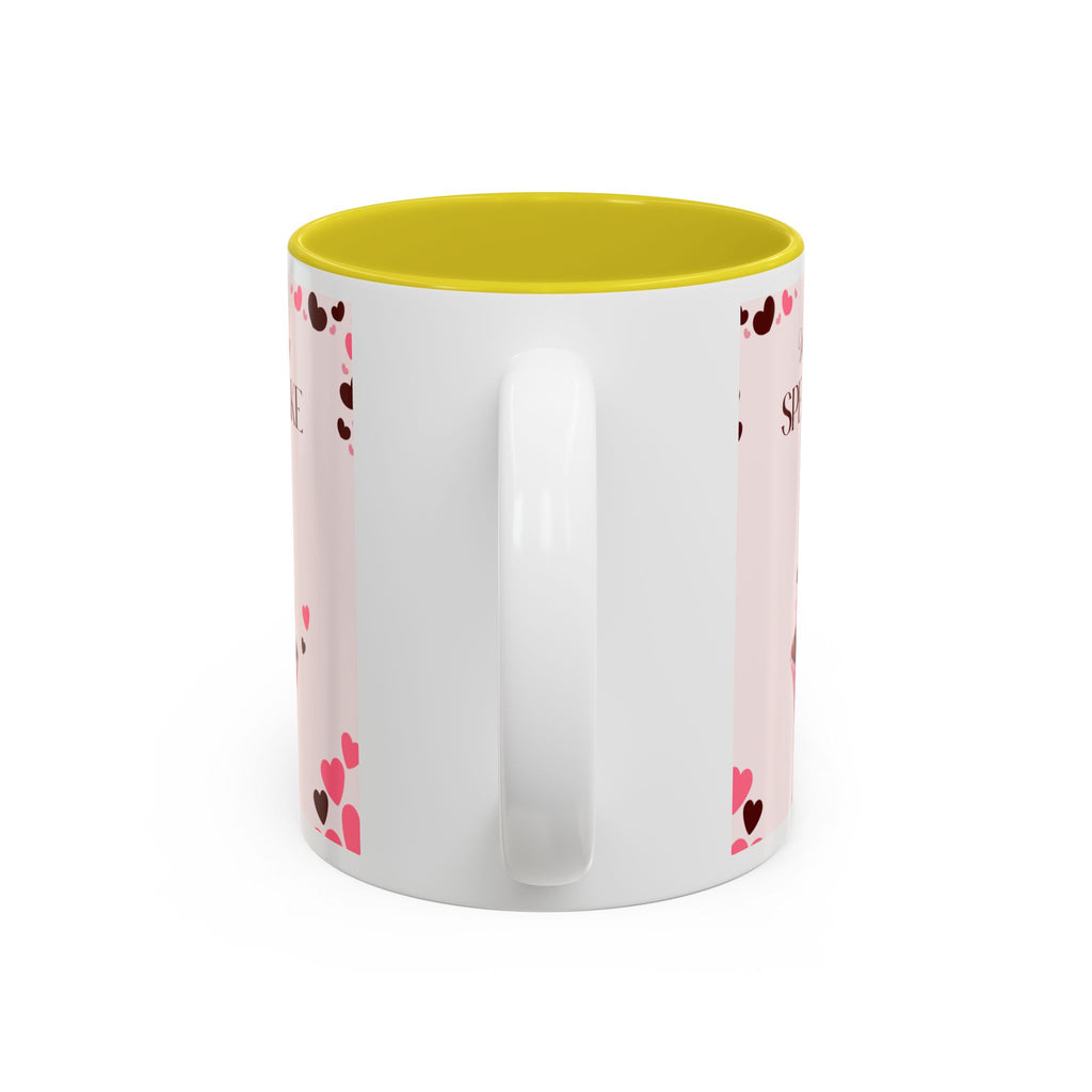You’re My Sweetheart Cake Mug — Valentine’s Day Pink Cup with Cupcake & Hearts (11oz/15oz)