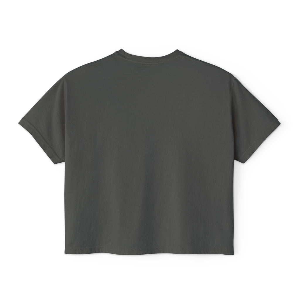 Savage Boxy Tee — Women's Trendy Graphic Crop T-Shirt