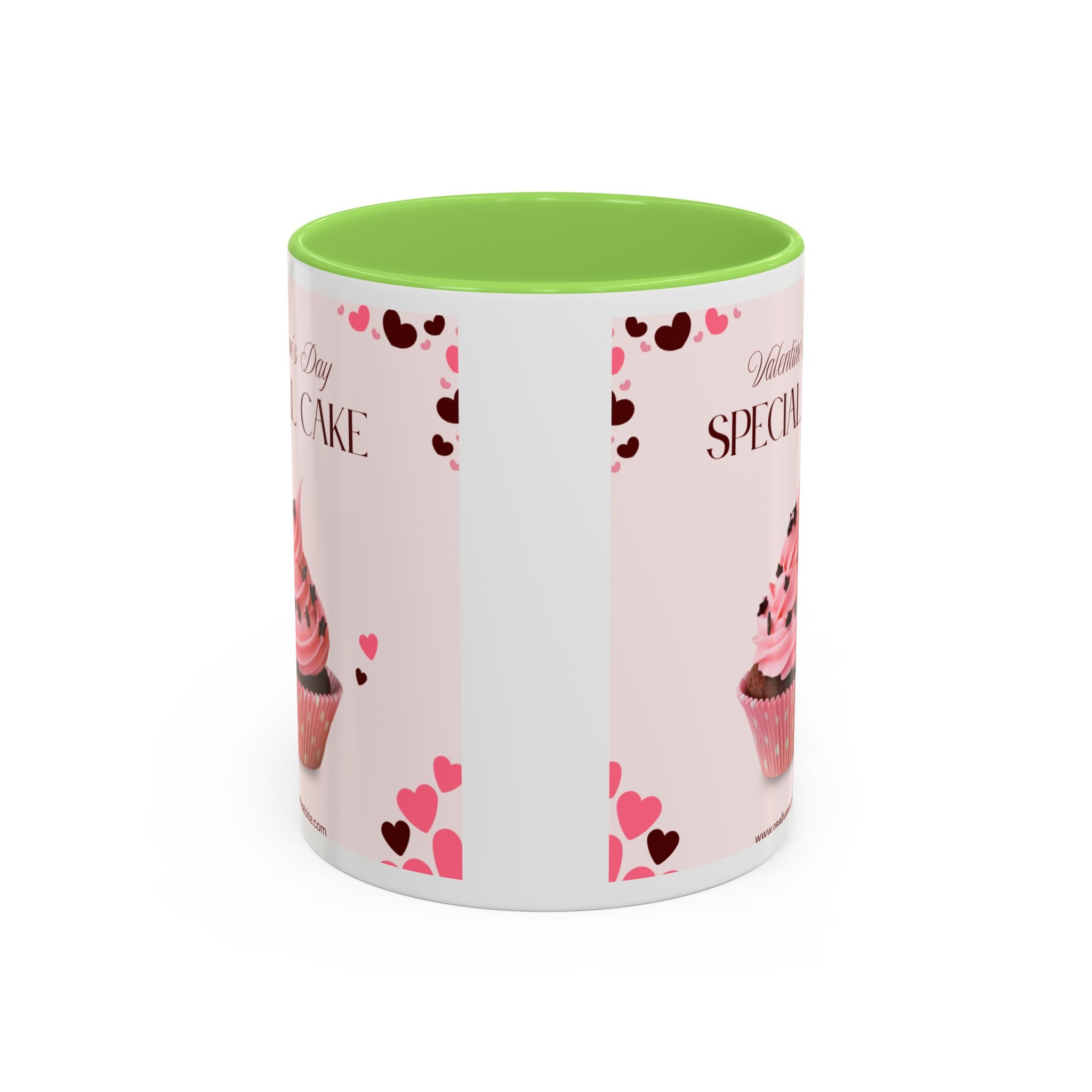 You’re My Sweetheart Cake Mug — Valentine’s Day Pink Cup with Cupcake & Hearts (11oz/15oz)