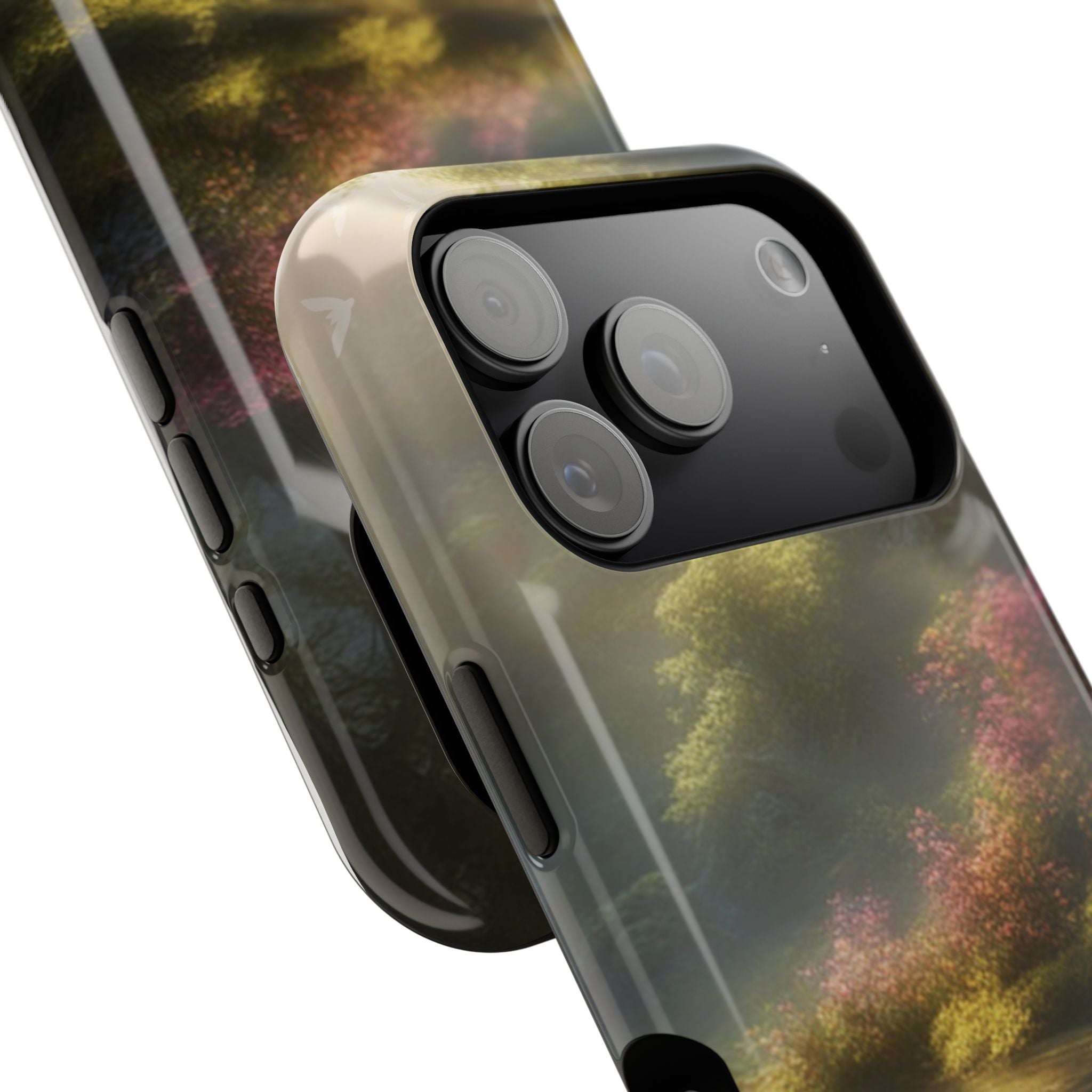 Phone Case — Serene Lakeside Landscape Impact-Resistant Case
