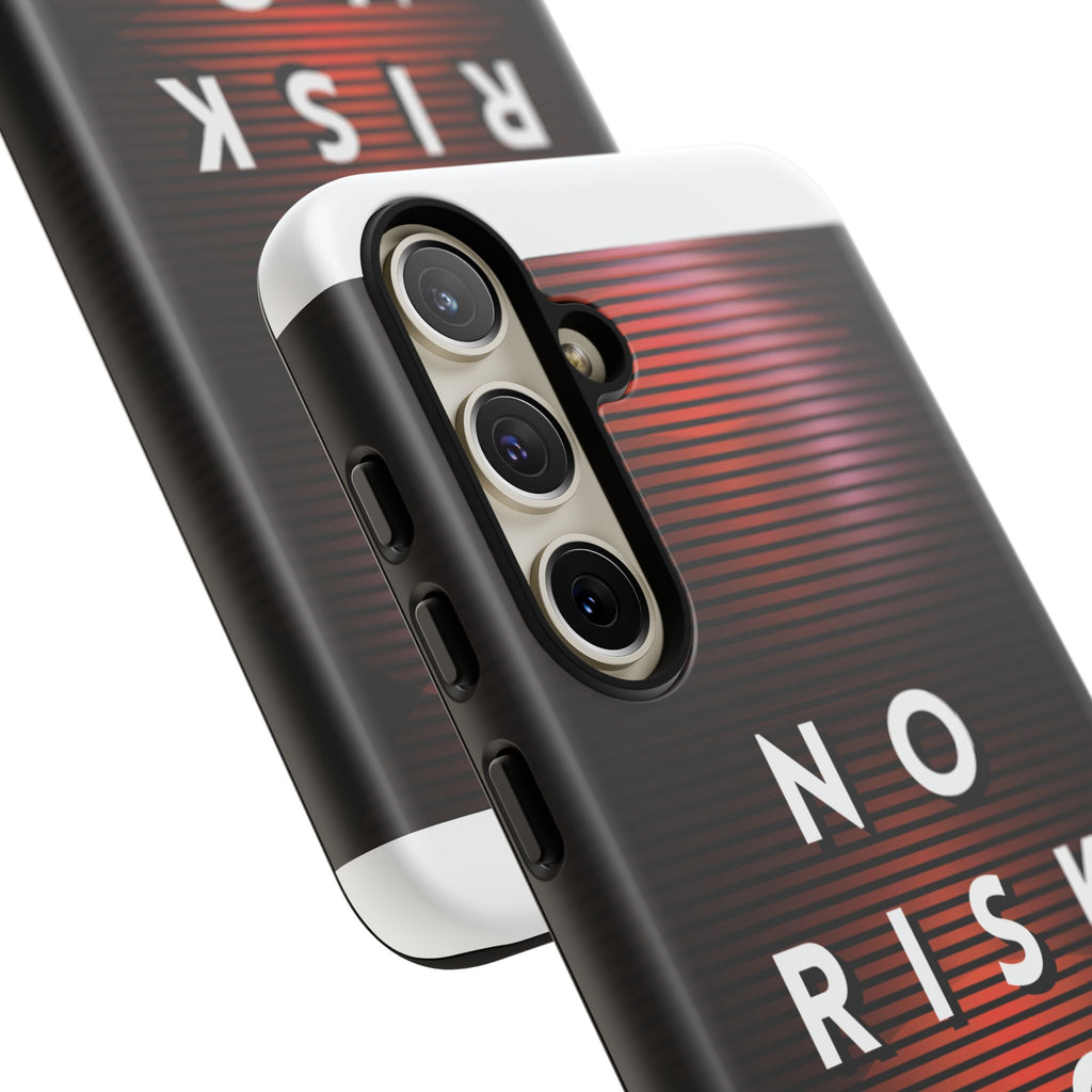 Phone Case — "No Risk No Story" Motivational Protective Case