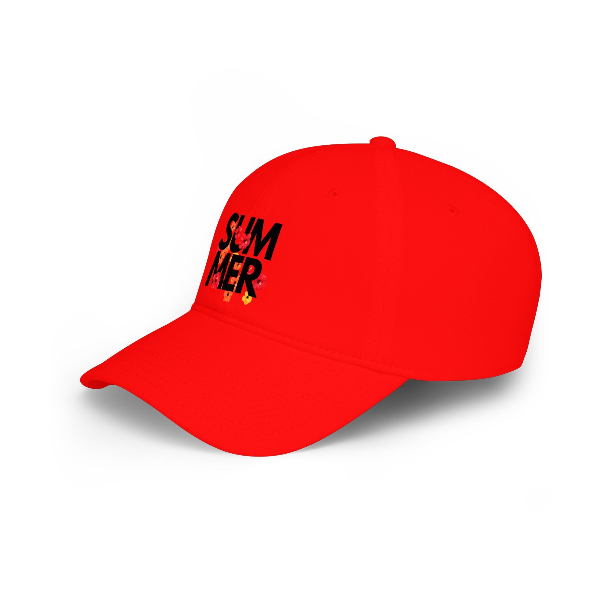 Unisex Summer Floral Low Profile Baseball Cap