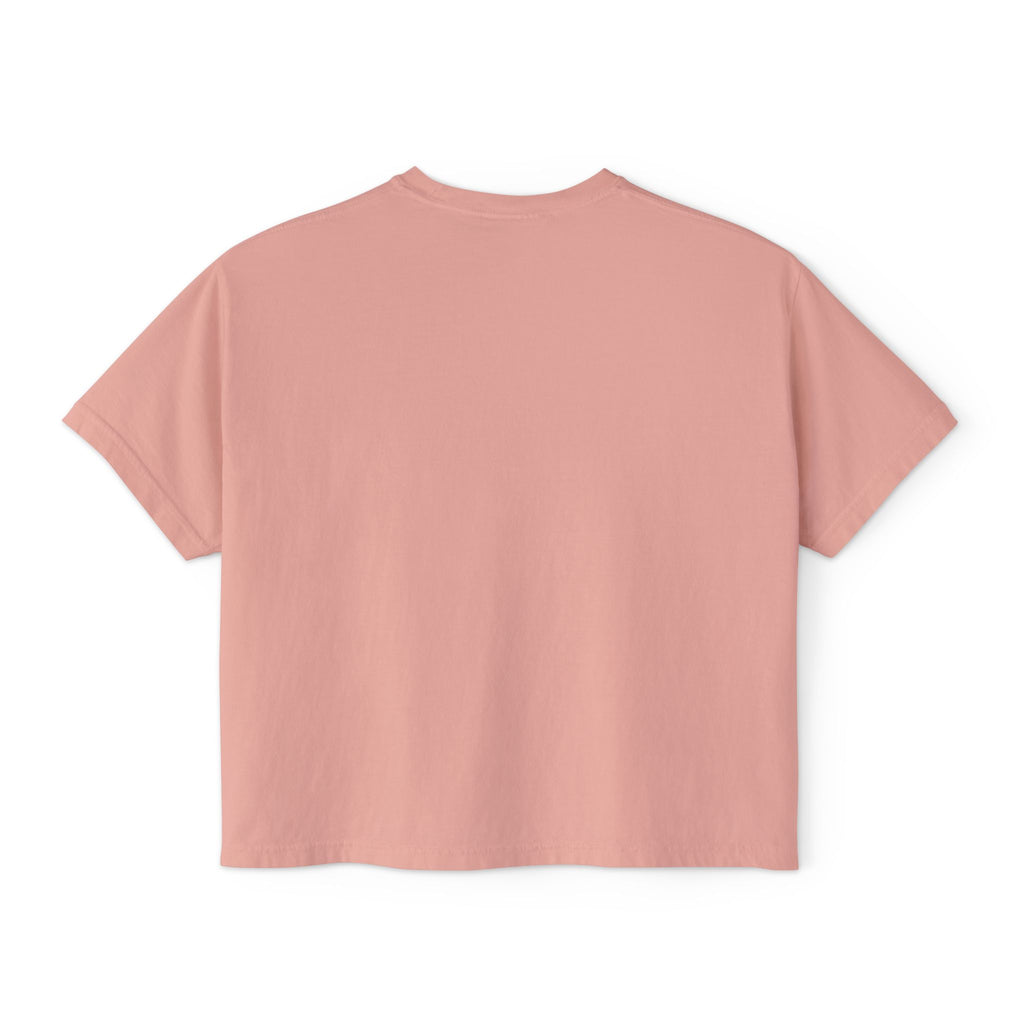 Savage Boxy Tee — Women's Trendy Graphic Crop T-Shirt