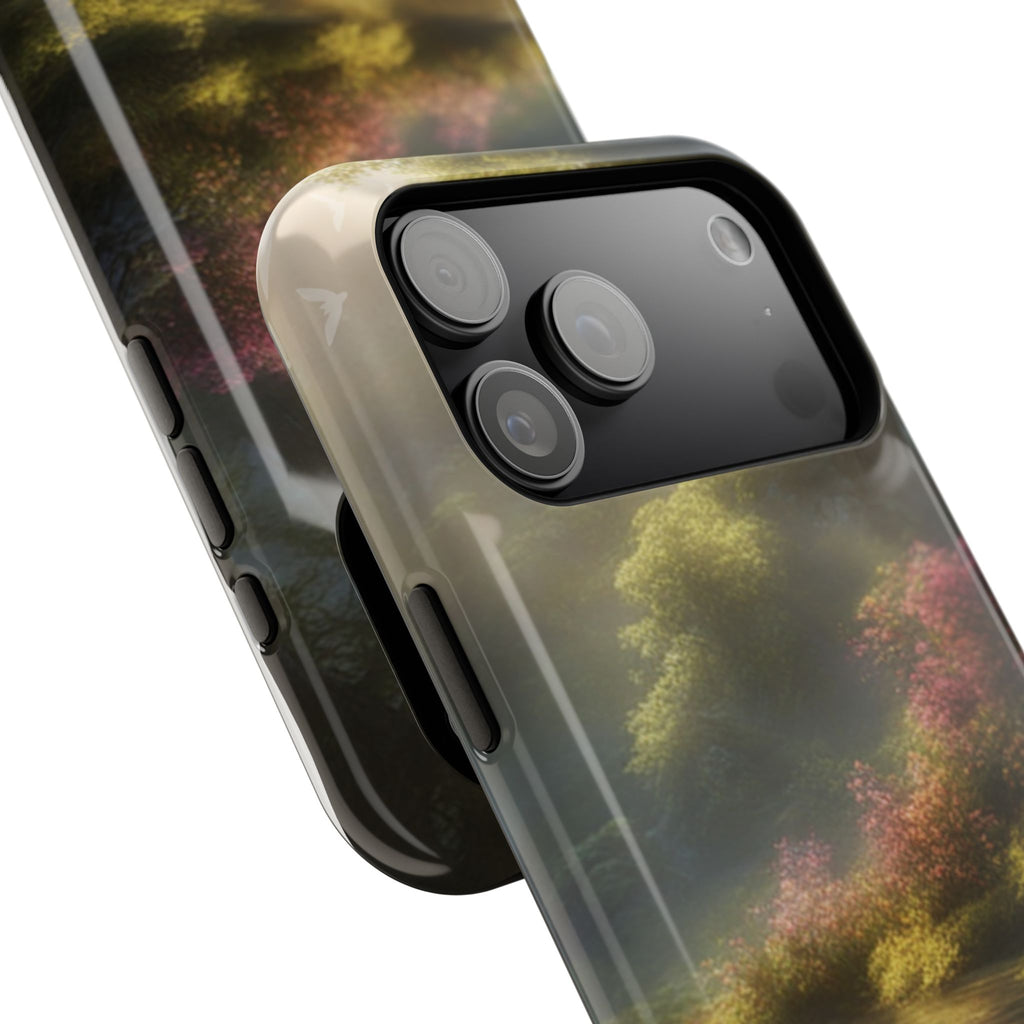 Phone Case — Serene Lakeside Landscape Impact-Resistant Case
