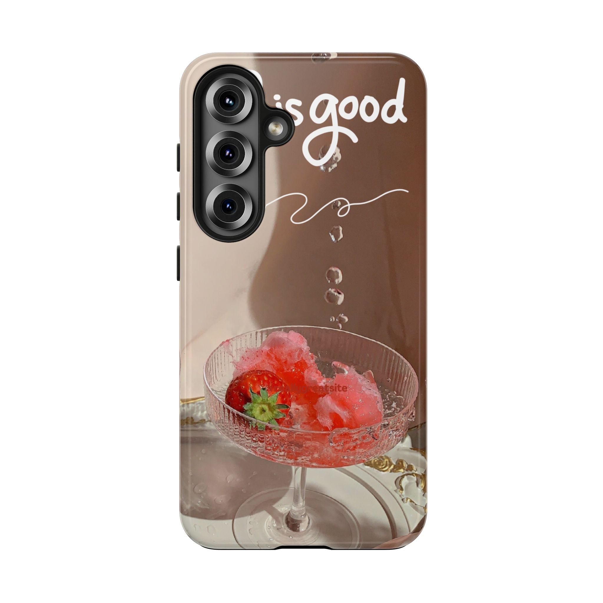 Good Vibes Phone Case — Retro Dessert Aesthetic Tough Phone Case