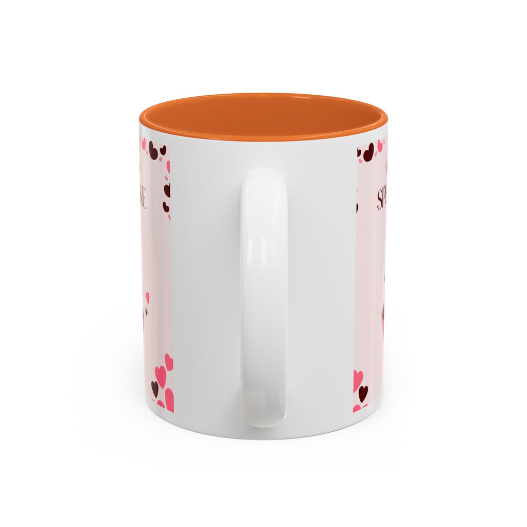You’re My Sweetheart Cake Mug — Valentine’s Day Pink Cup with Cupcake & Hearts (11oz/15oz)