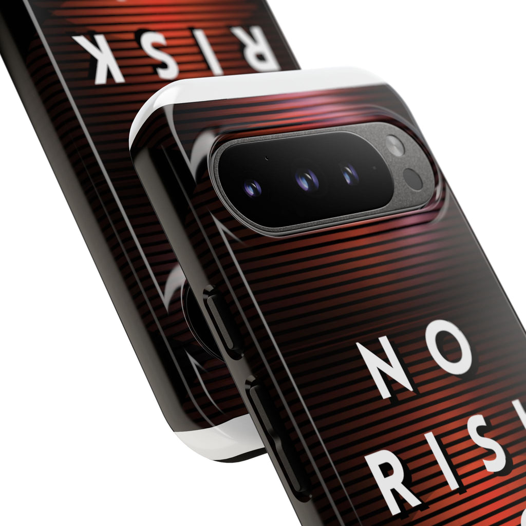 Phone Case — "No Risk No Story" Motivational Protective Case