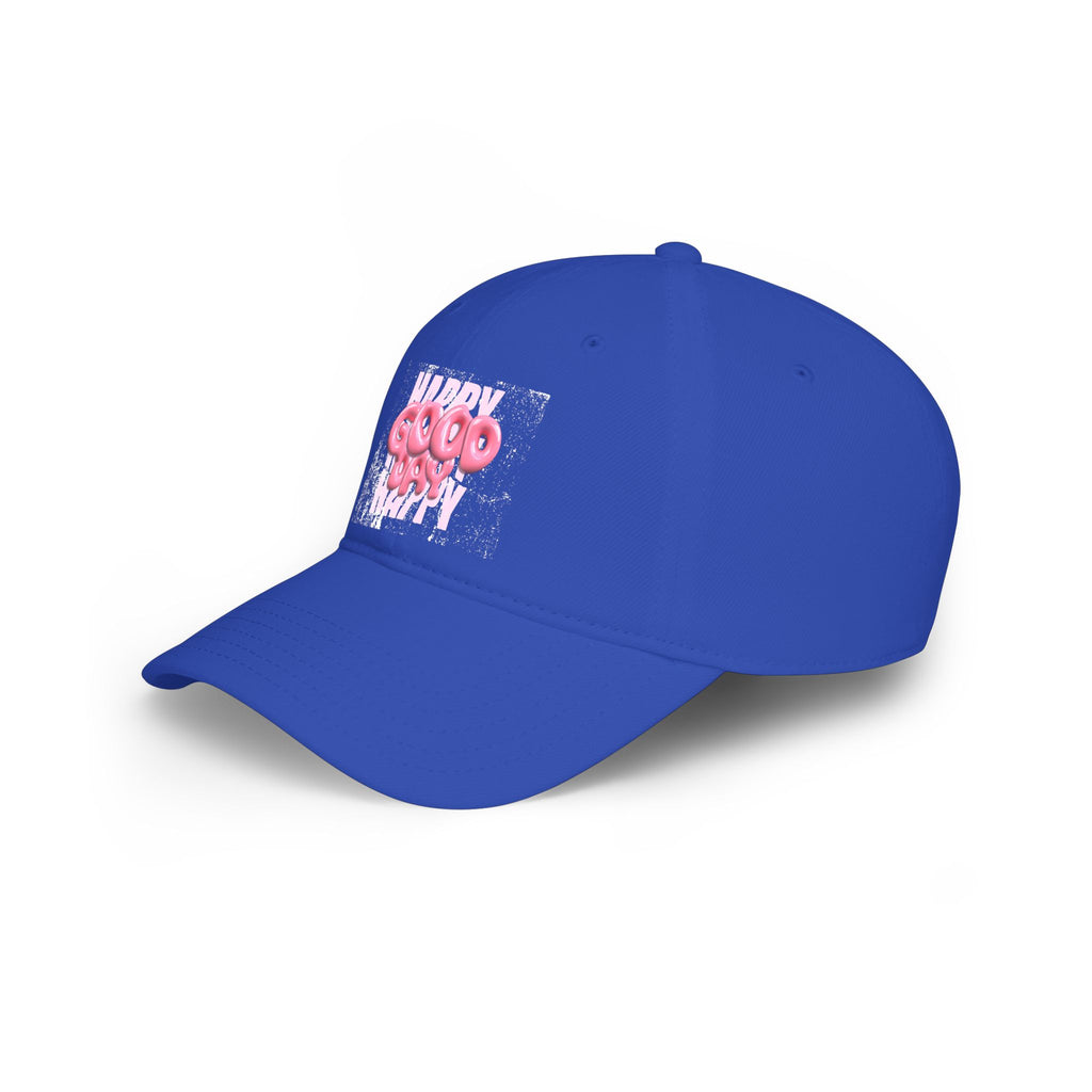 Unisex Happy Good Day Pink Bubble Graphic Baseball Cap