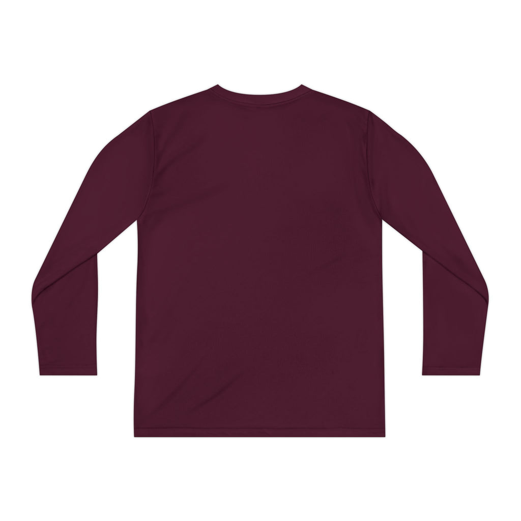 Youth Long Sleeve Tee — "Slow & Easy" Blue Turtle Surf Club Graphic