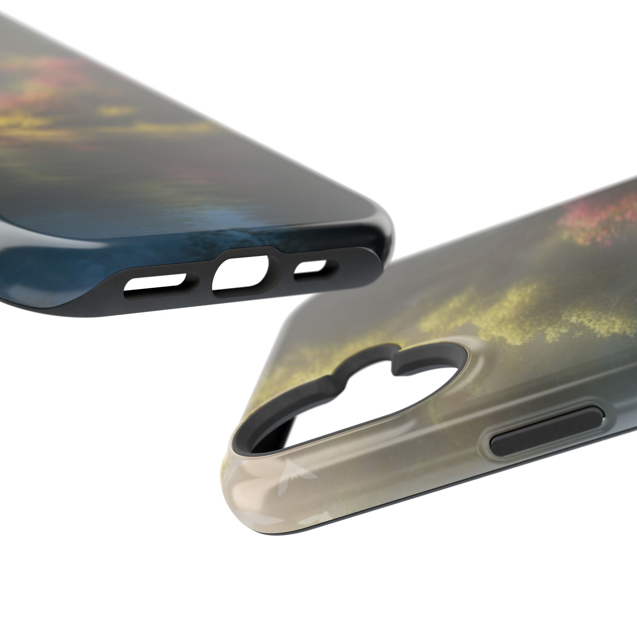 Phone Case — Serene Lakeside Landscape Impact-Resistant Case