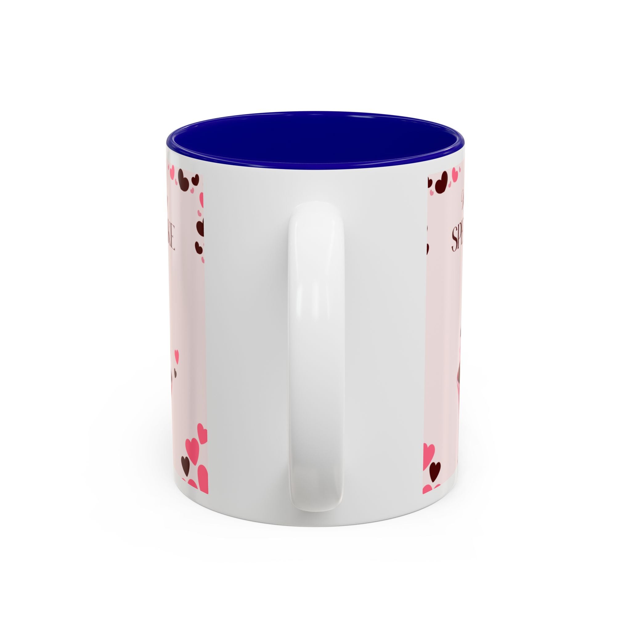 You’re My Sweetheart Cake Mug — Valentine’s Day Pink Cup with Cupcake & Hearts (11oz/15oz)
