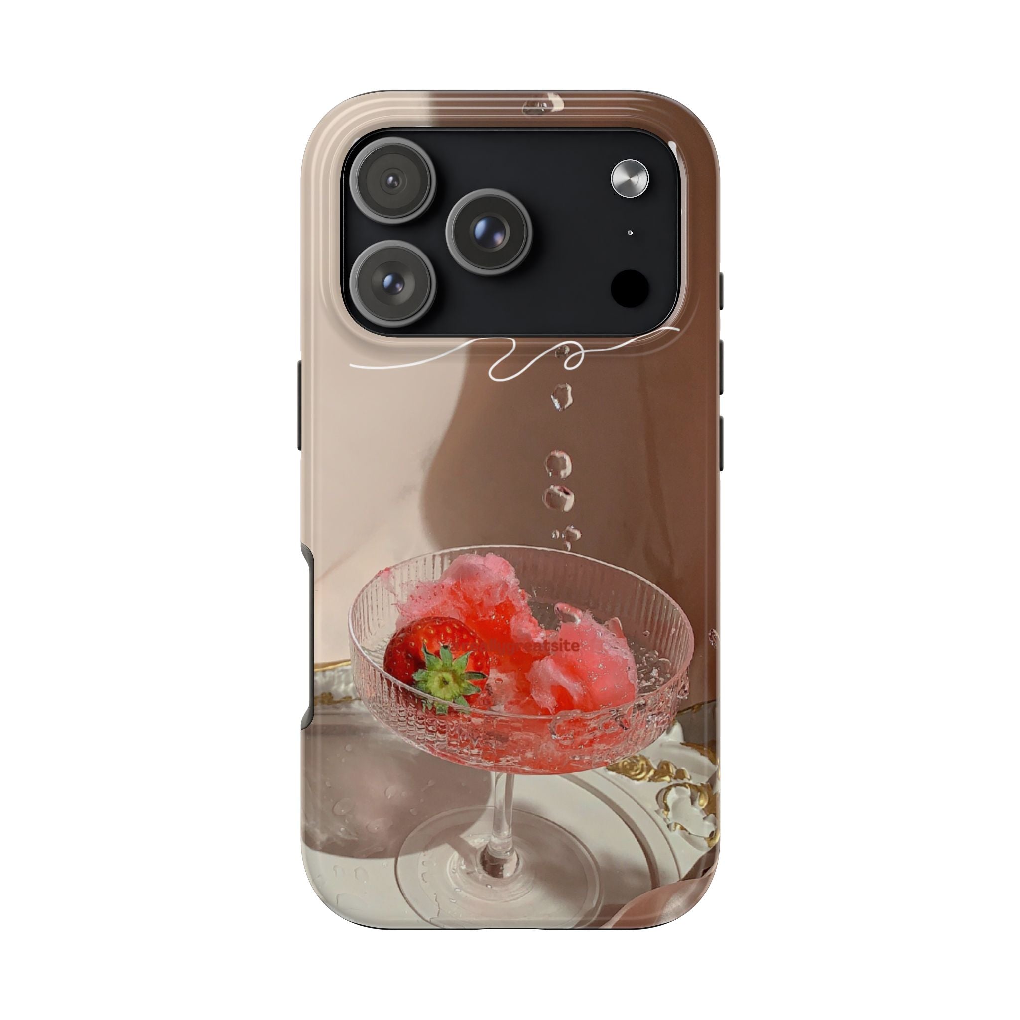Good Vibes Phone Case — Retro Dessert Aesthetic Tough Phone Case