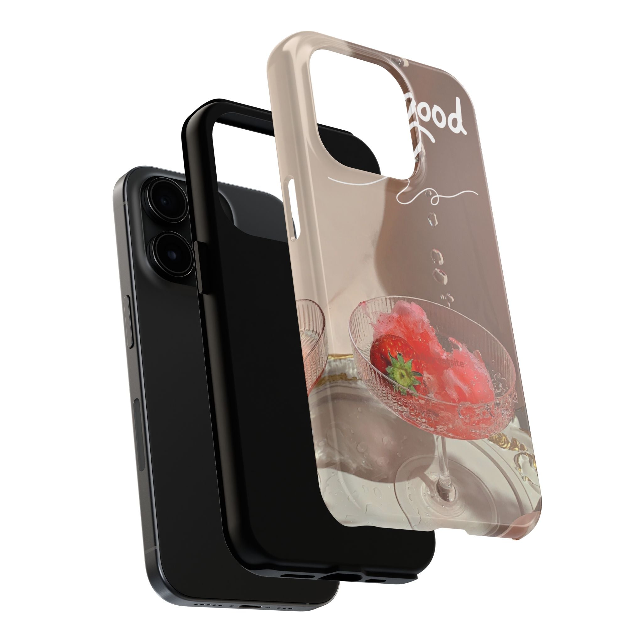 Good Vibes Phone Case — Retro Dessert Aesthetic Tough Phone Case
