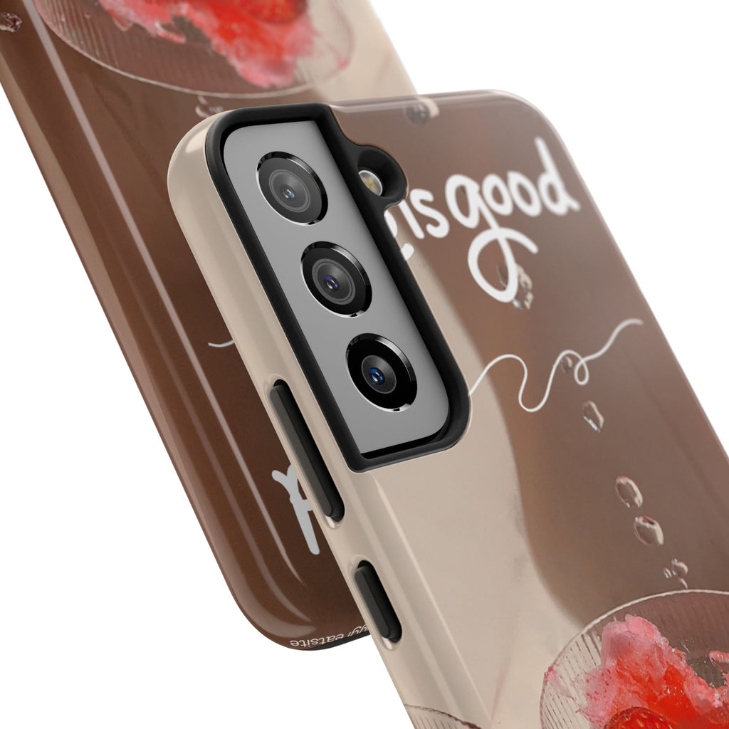 Good Vibes Phone Case — Retro Dessert Aesthetic Tough Phone Case