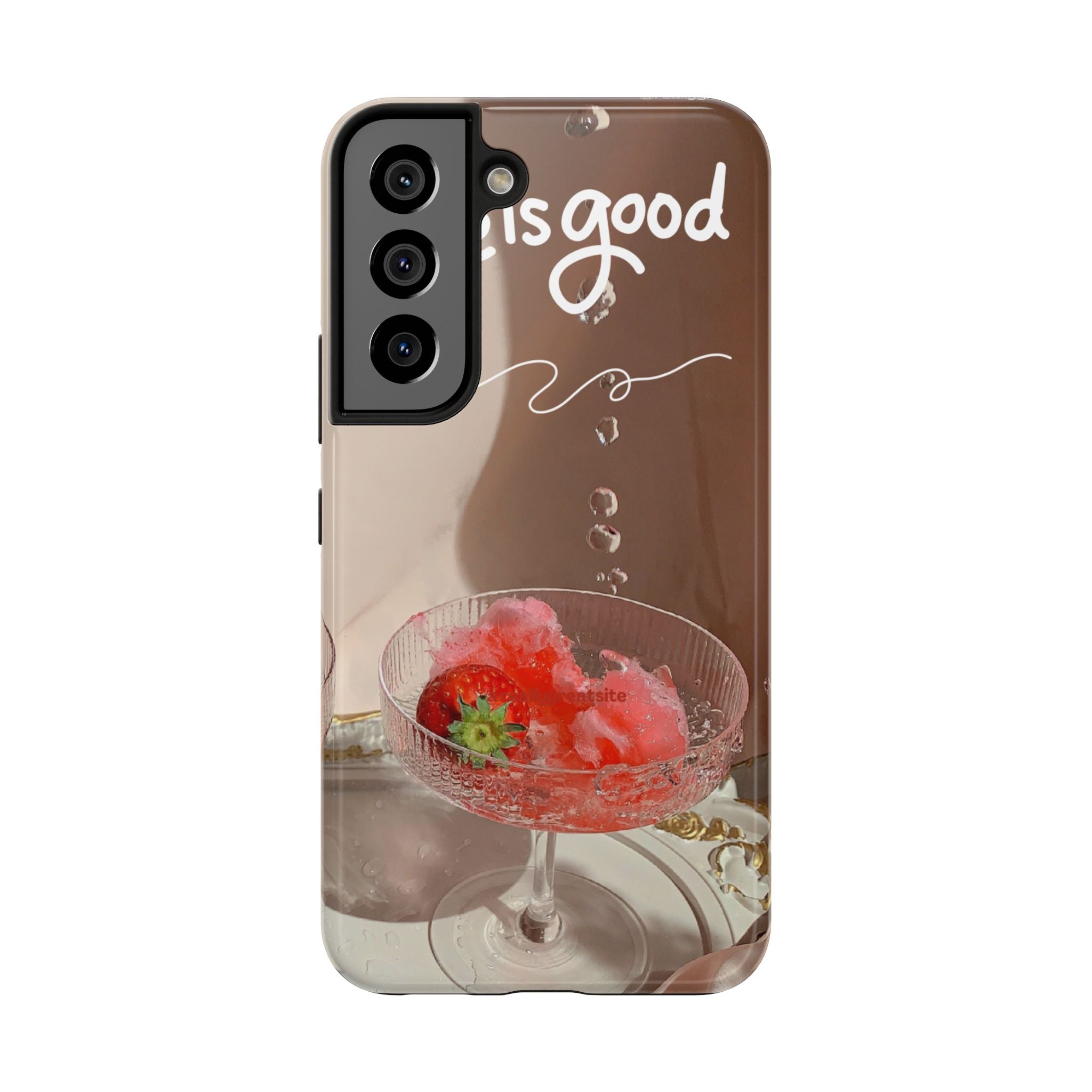 Good Vibes Phone Case — Retro Dessert Aesthetic Tough Phone Case